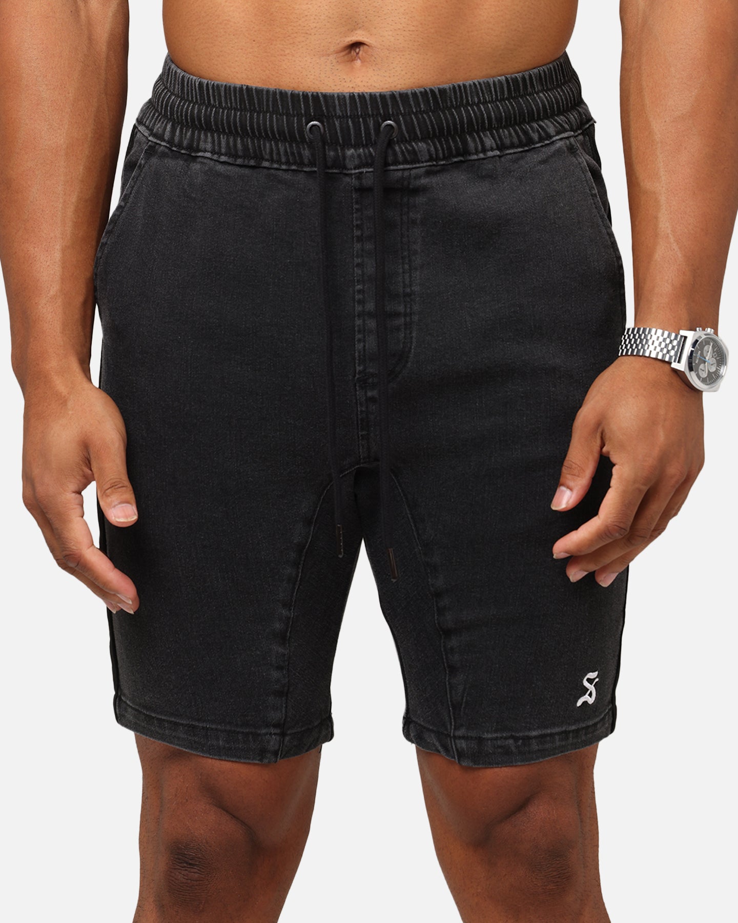 Saint Morta Sport X Walk Shorts Black Shadow