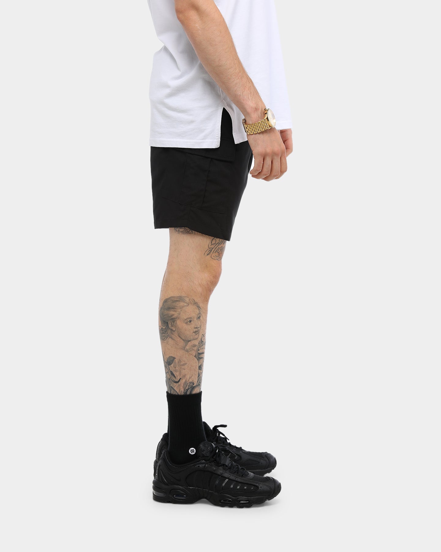 Carré Rev 001 Cargo Shorts Black