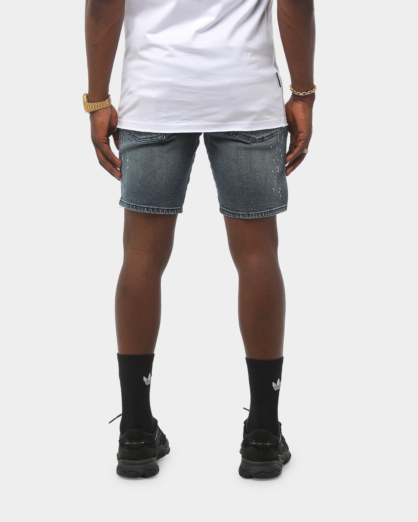 Saint Morta Artisan Biker Short Superwash Blue