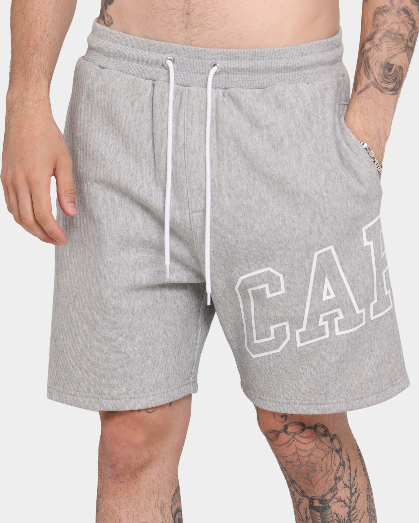 Carré Men's Enorme Sweat Short Grey Marle