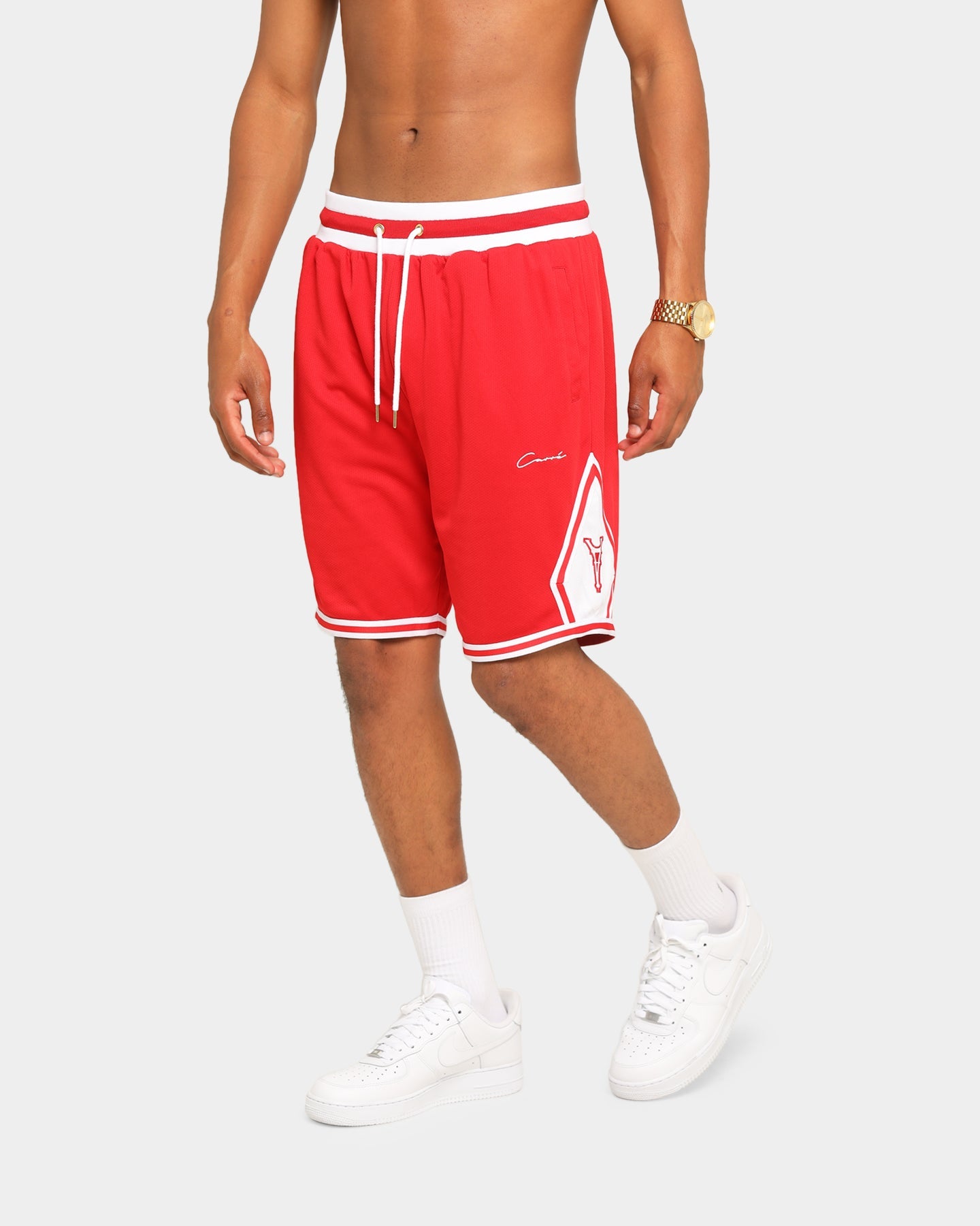 Carré Champs Ball Shorts Red/White