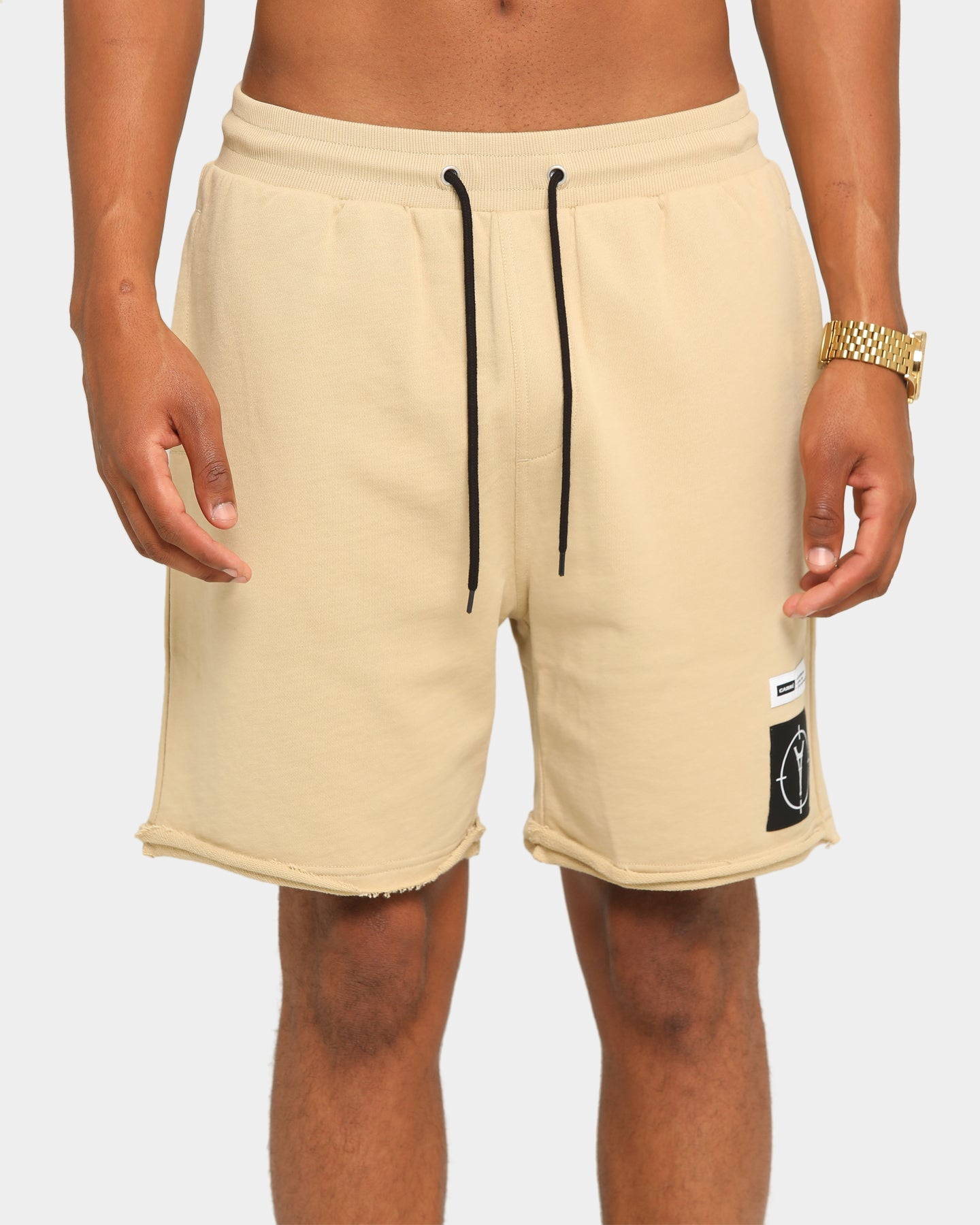 Carré Utilitaire Rugueux Shorts Stone