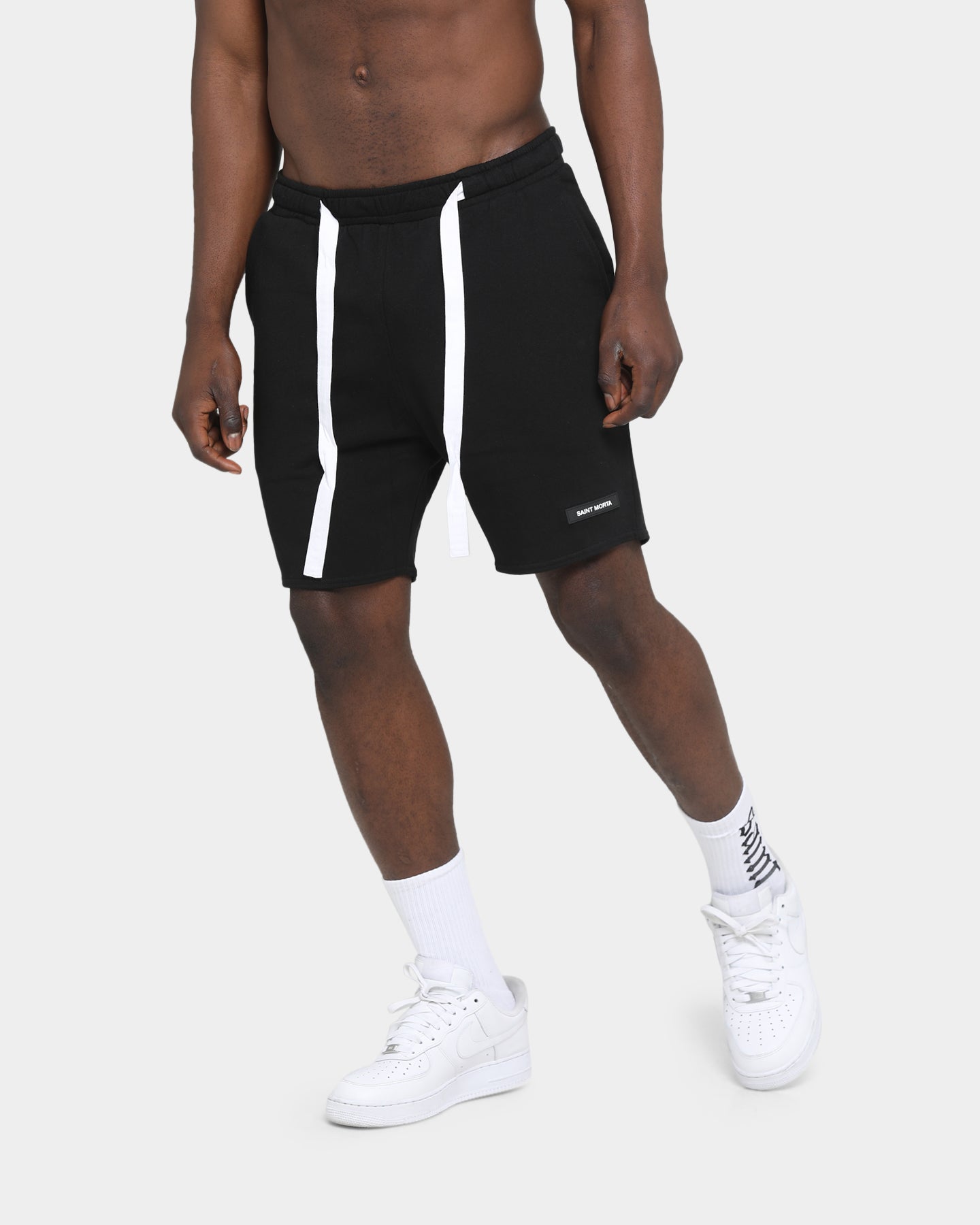 Saint Morta Off Court Street Shorts Black