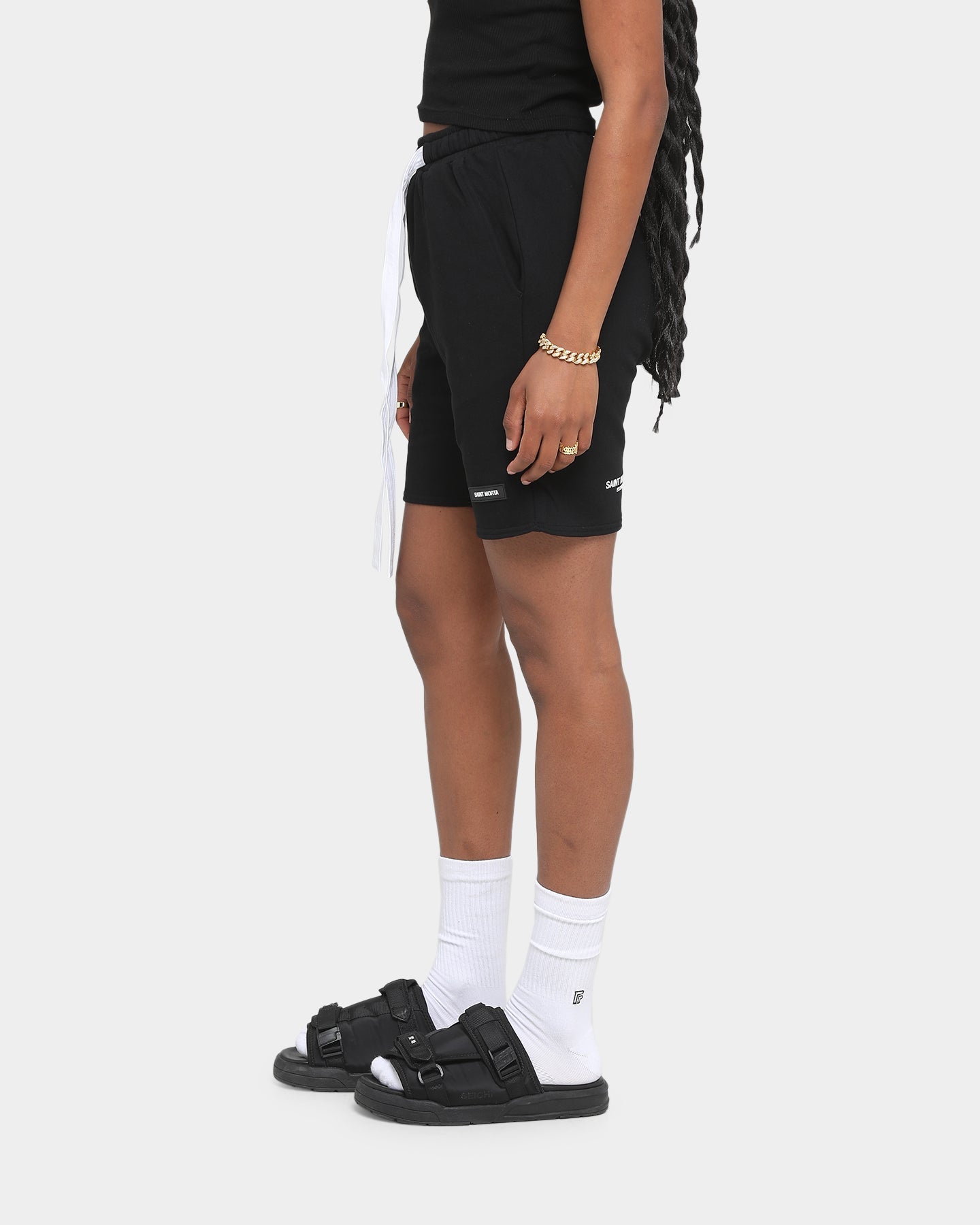 Saint Morta Off Court Street Shorts Black