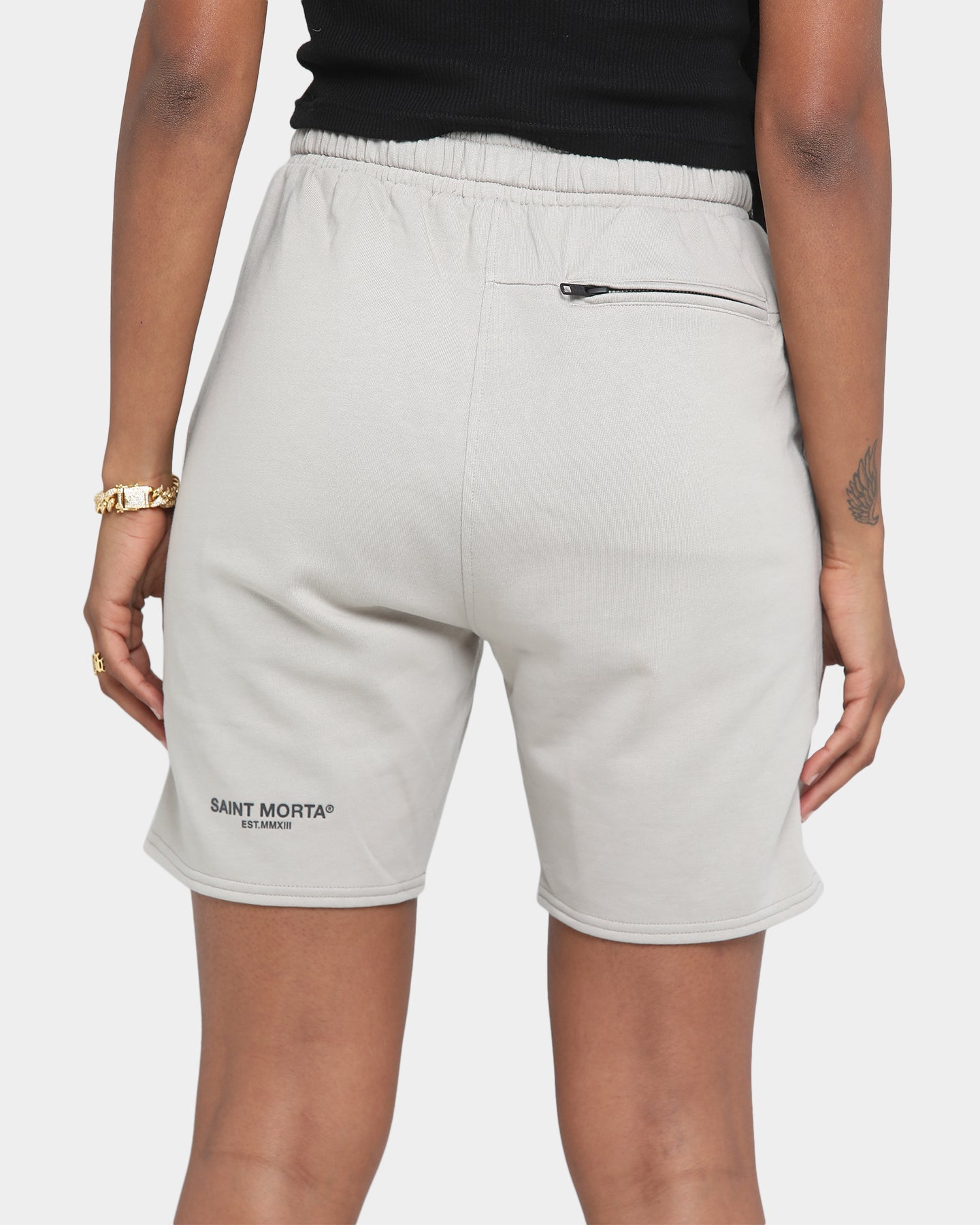 Saint Morta Off Court Street Shorts Fog