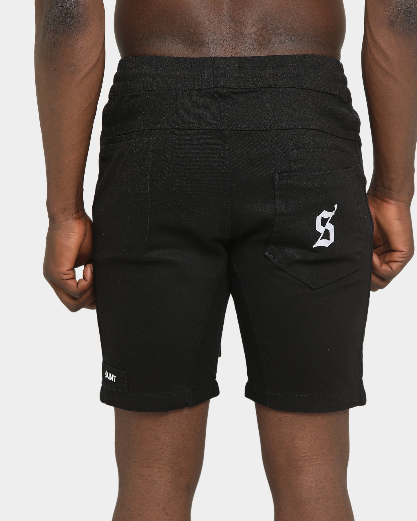 Saint Morta Patchwork Shorts Black