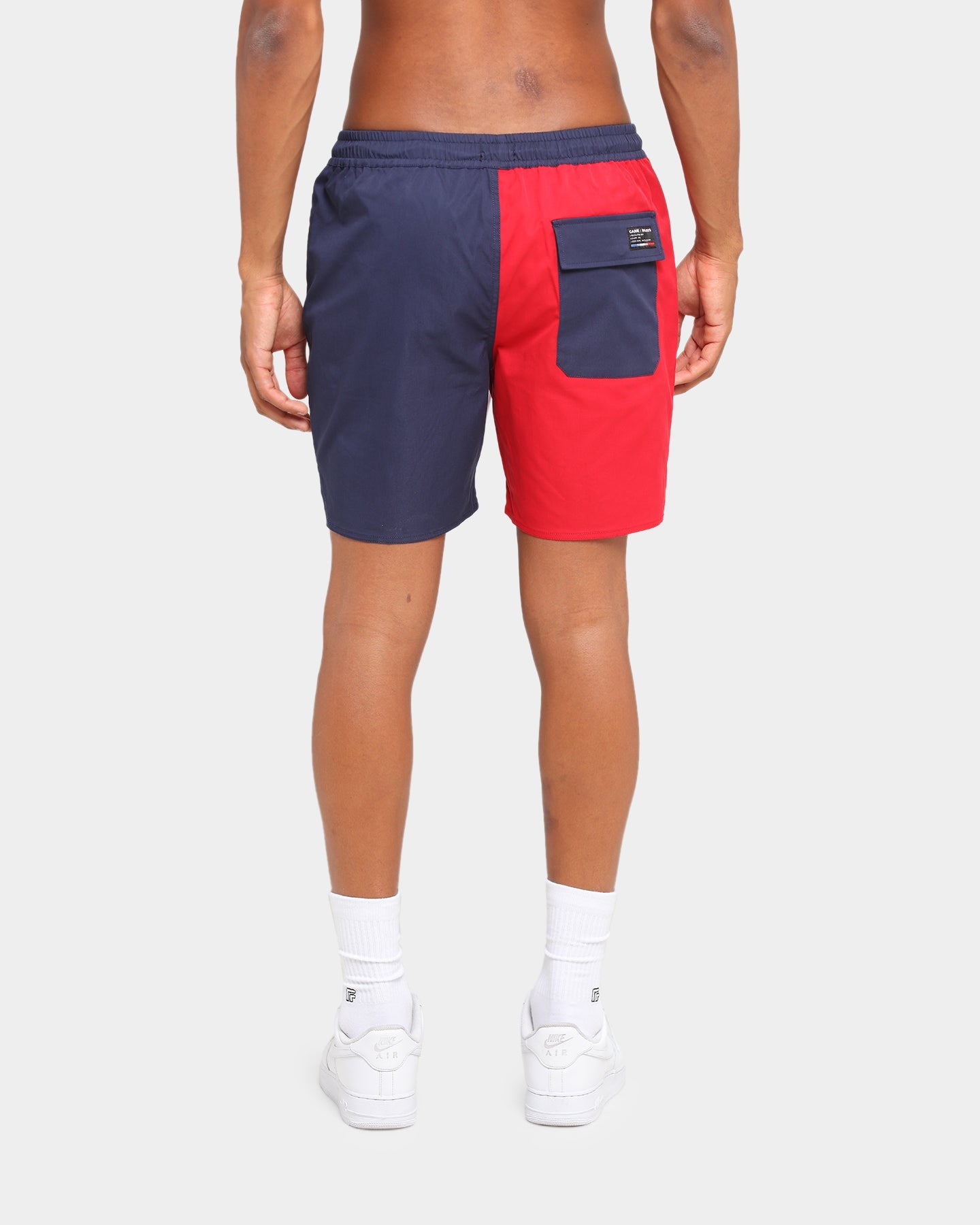 Carré Paris City 2 Tone Shorts Navy/Red