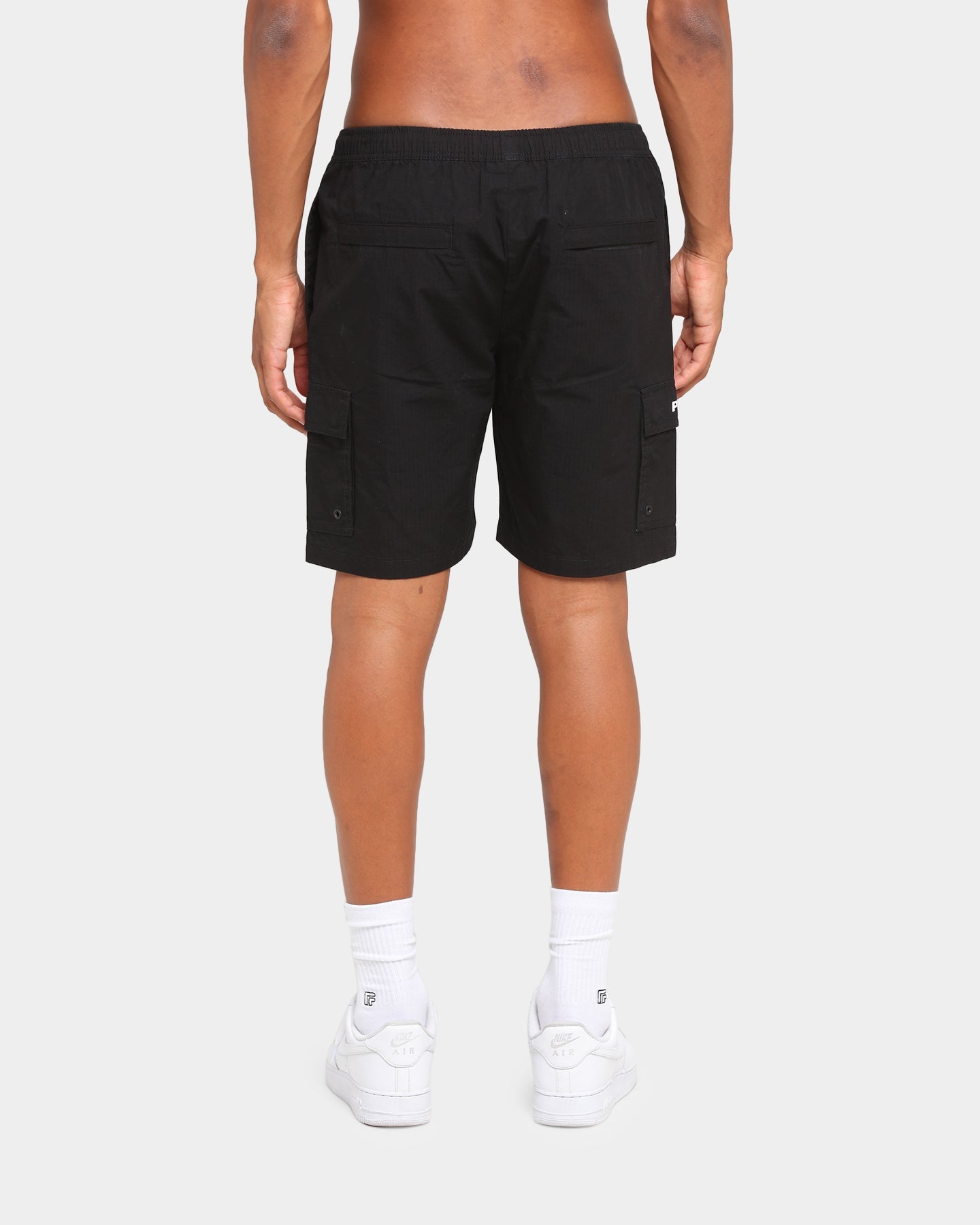 Carré Combiner Cargo Shorts Black