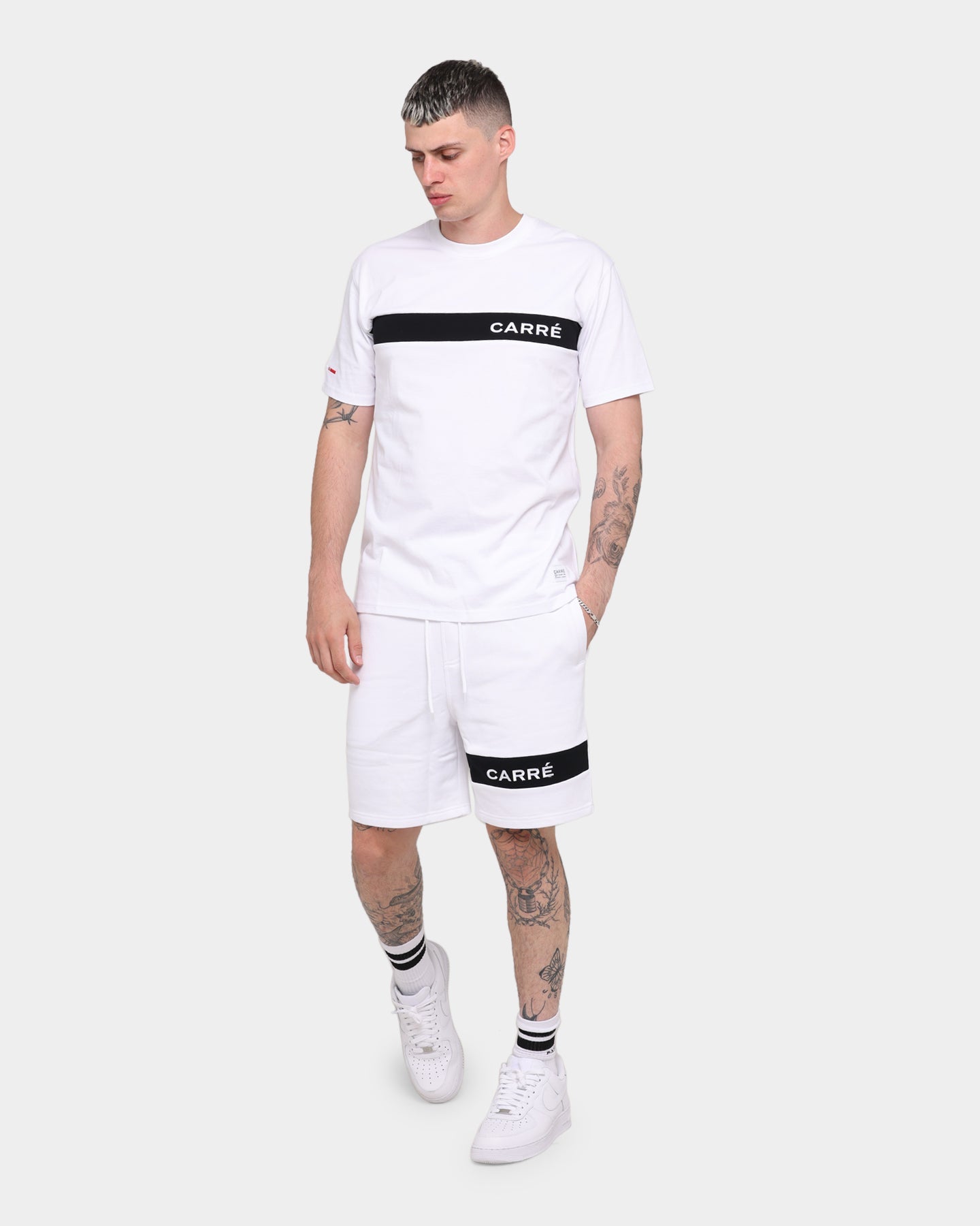 Carré Slice Track Shorts White