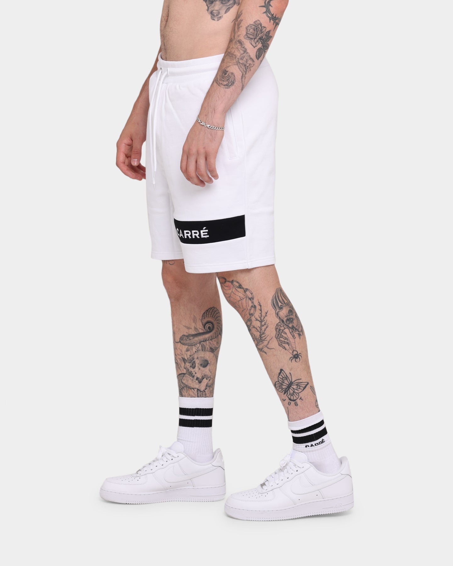 Carré Slice Track Shorts White