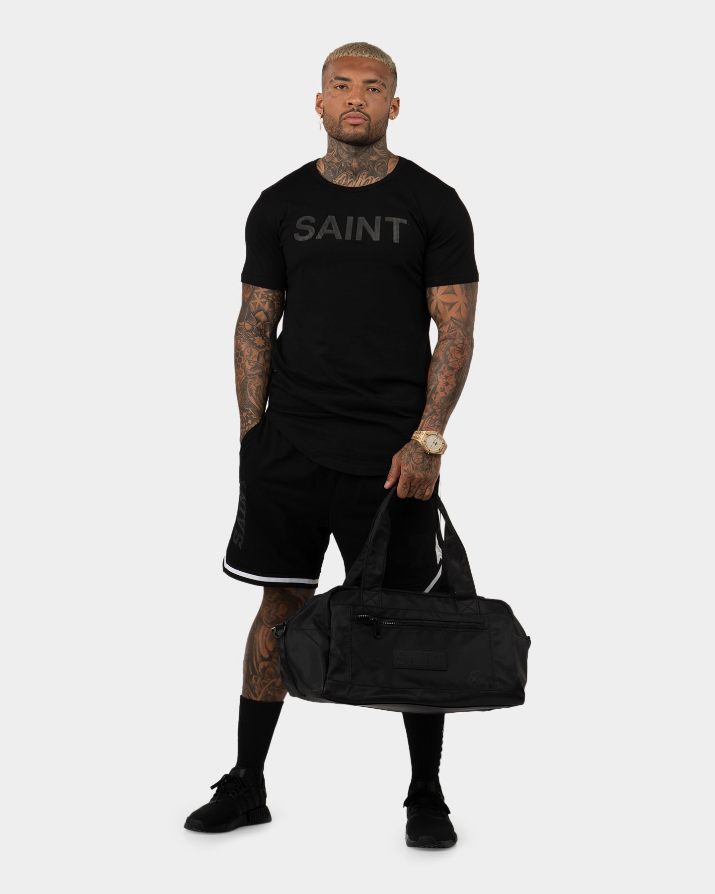 Saint Morta Semi Final Training Shorts Black/White