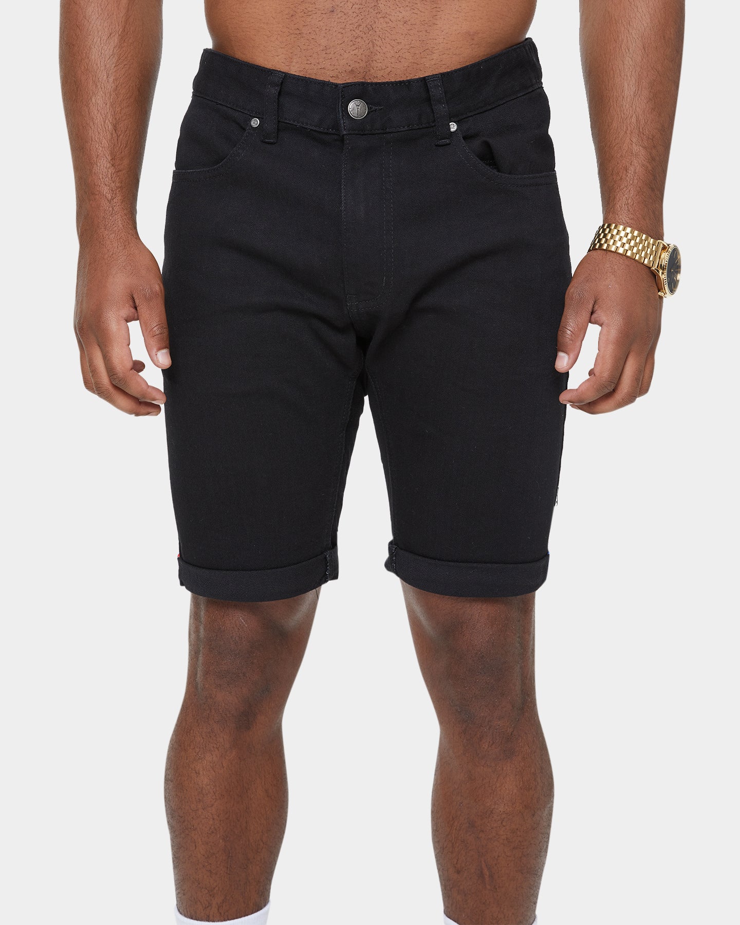 Carré Classique Jean Short Black