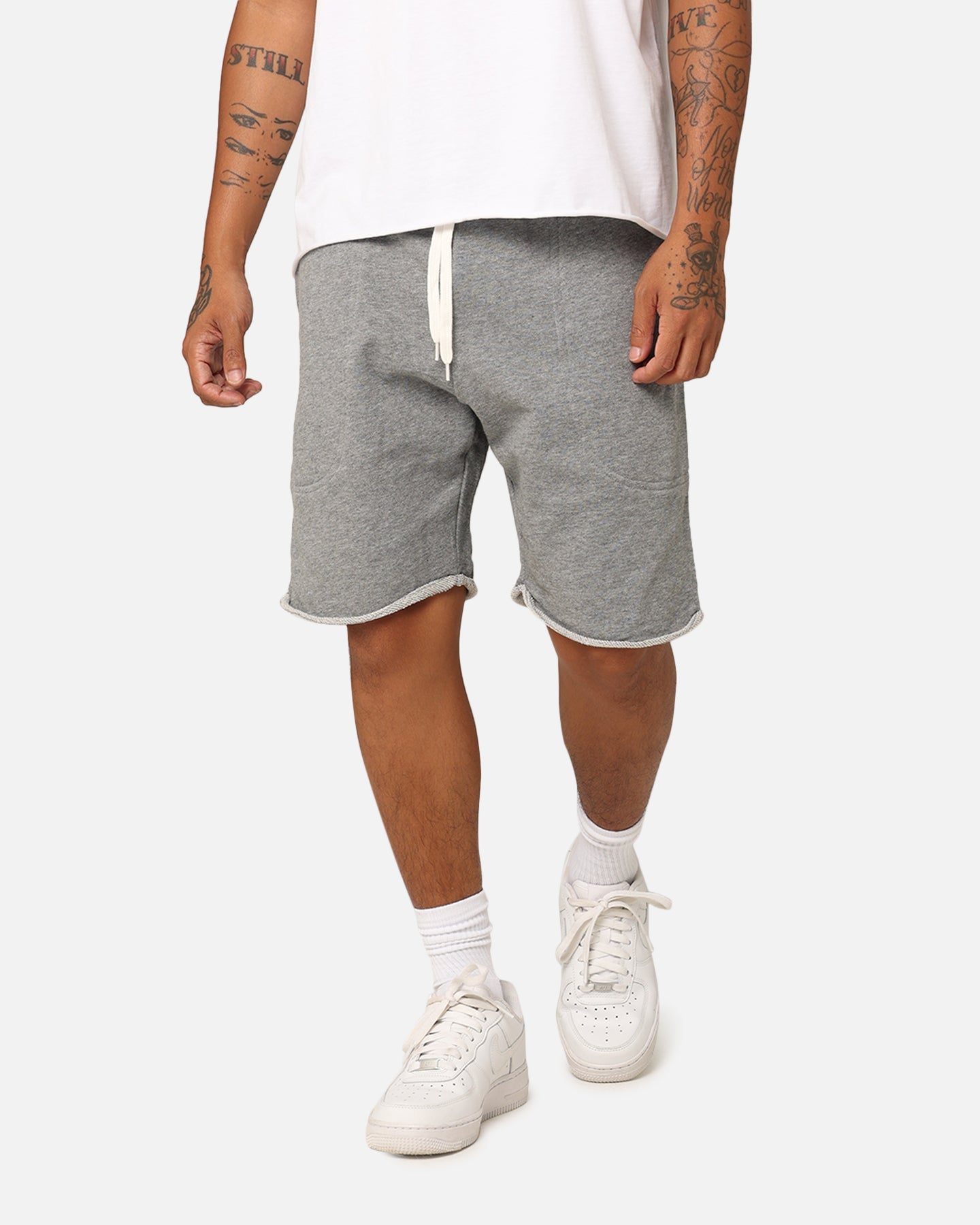 AS Colour Fleece Shorts Steel