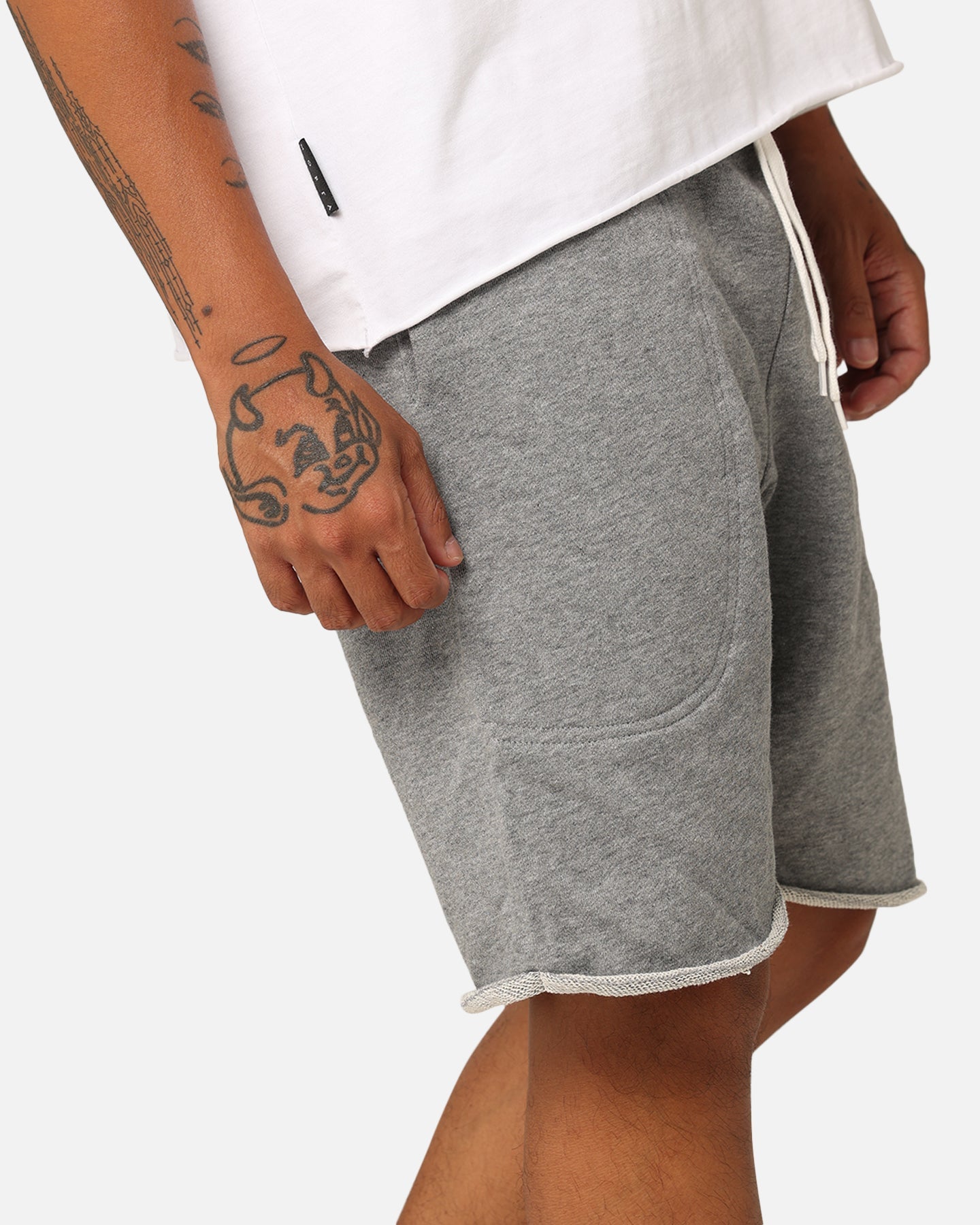 AS Colour Fleece Shorts Steel