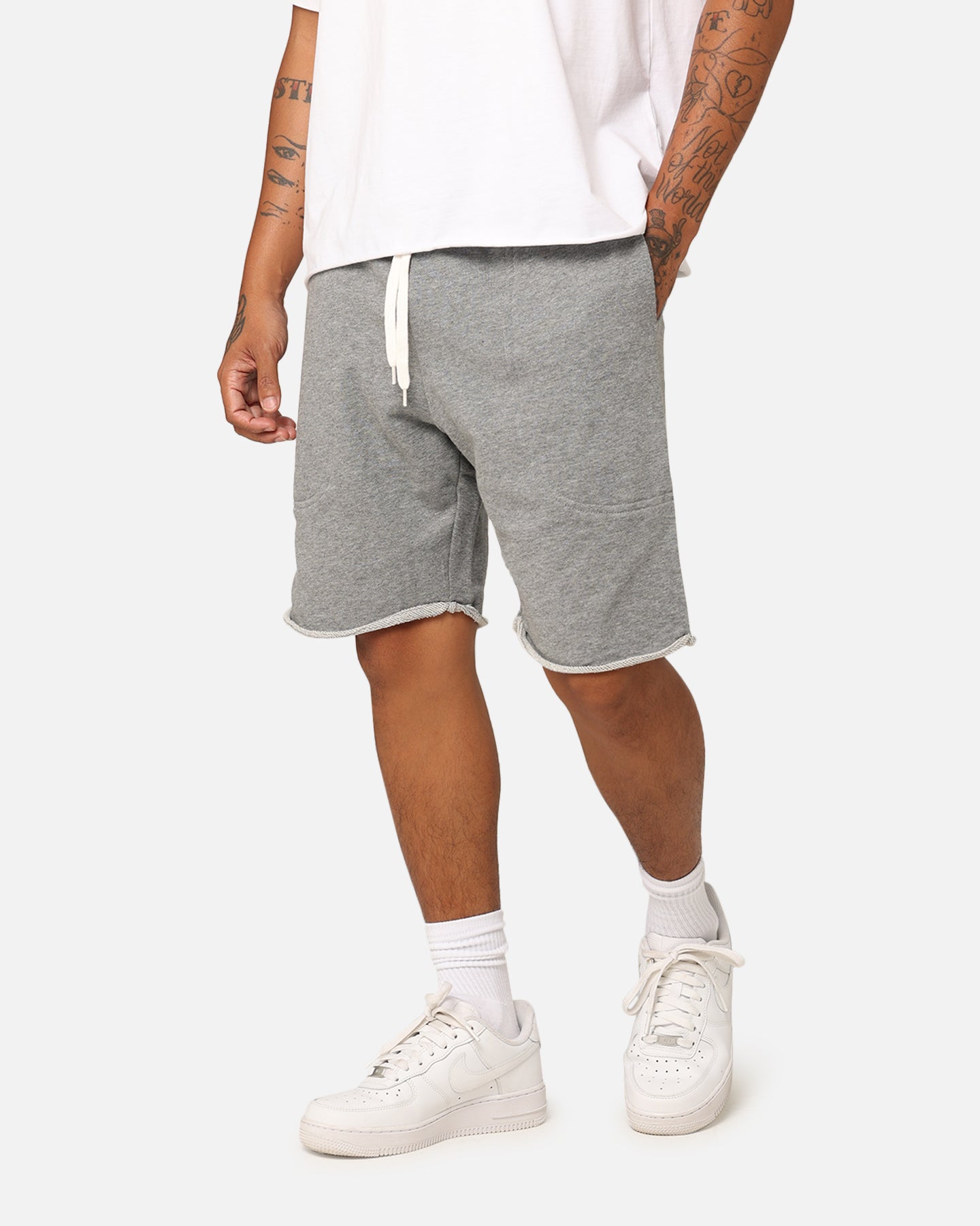 AS Colour Fleece Shorts Steel