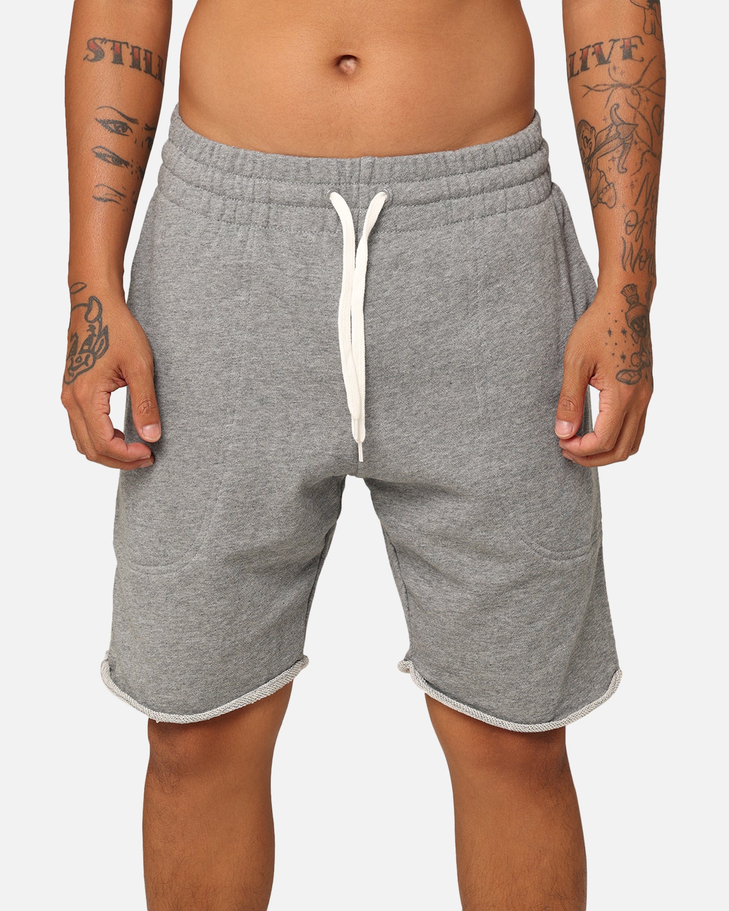 AS Colour Fleece Shorts Steel