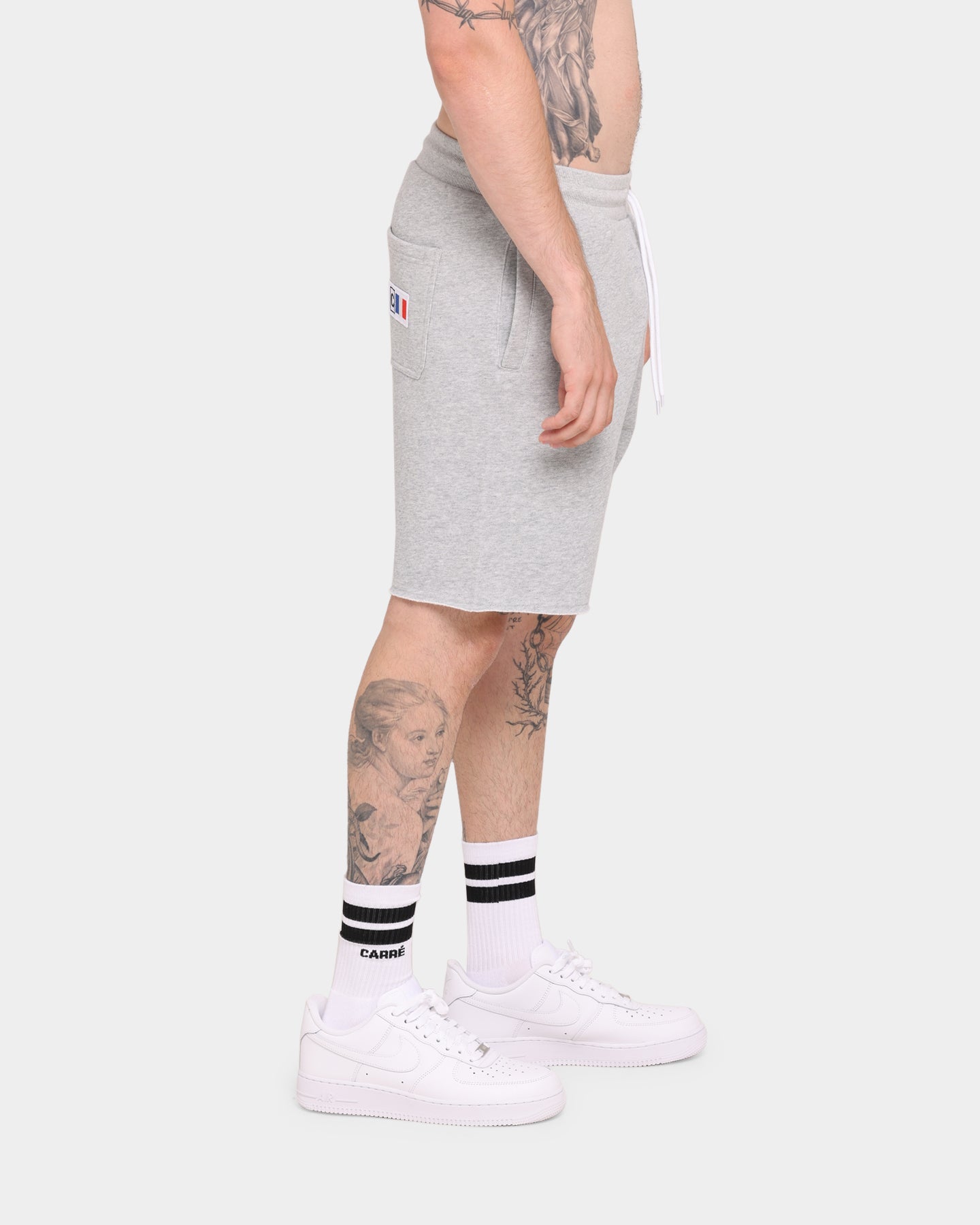 Carré Paris City Sweat Short Grey Marle