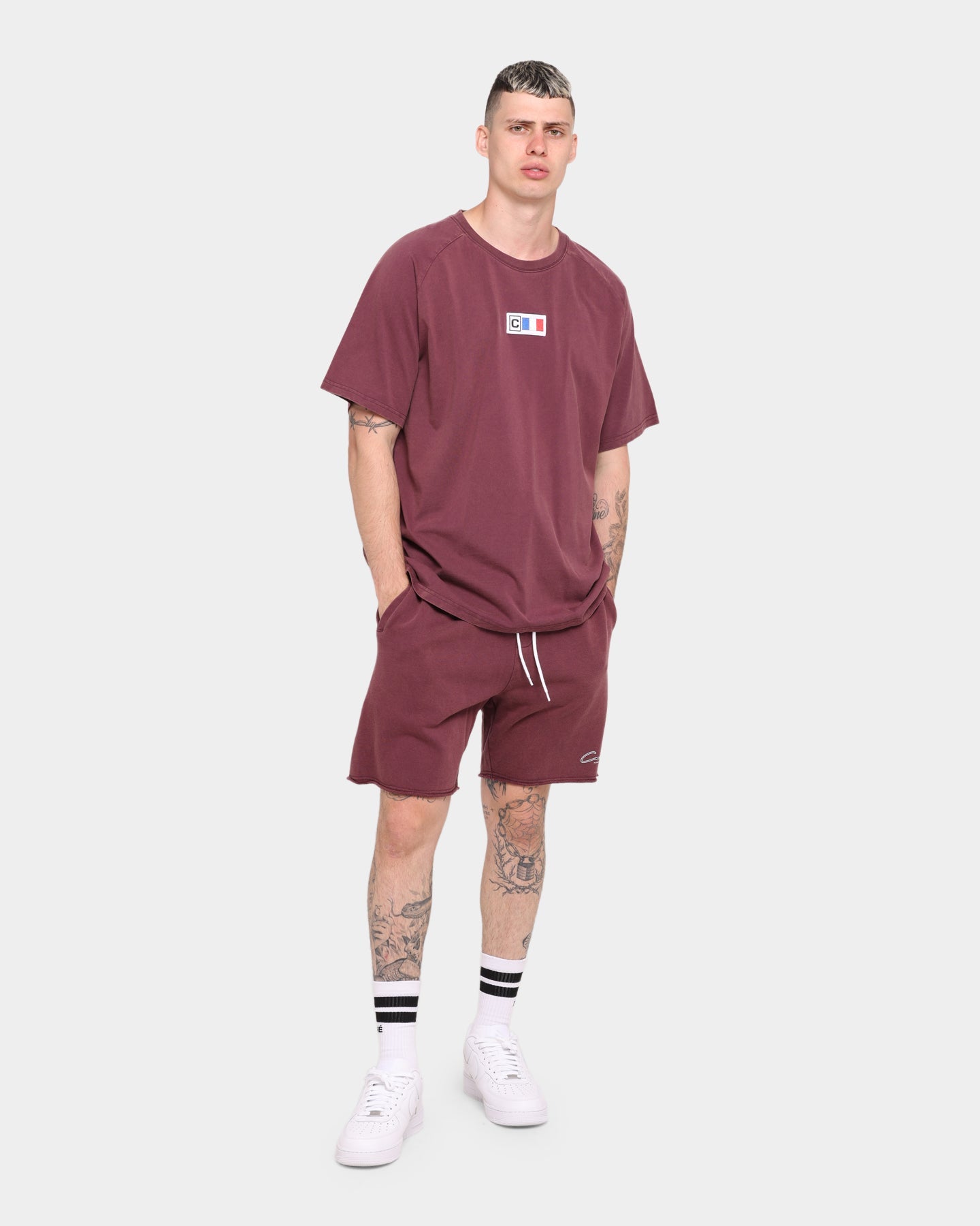 Carré Paris City Sweat Short Washed Mauve