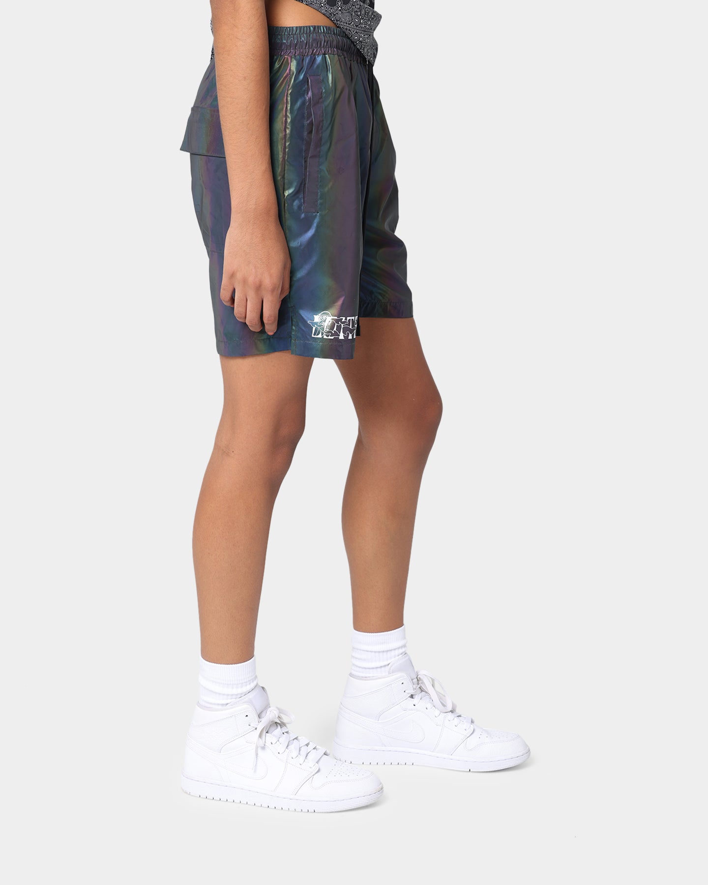 Loiter Reflective Walk Shorts Multi Coloured