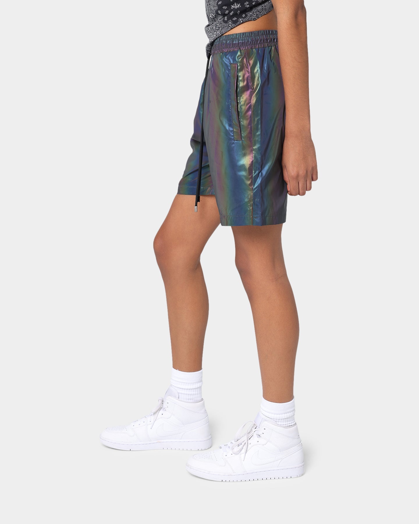 Loiter Reflective Walk Shorts Multi Coloured