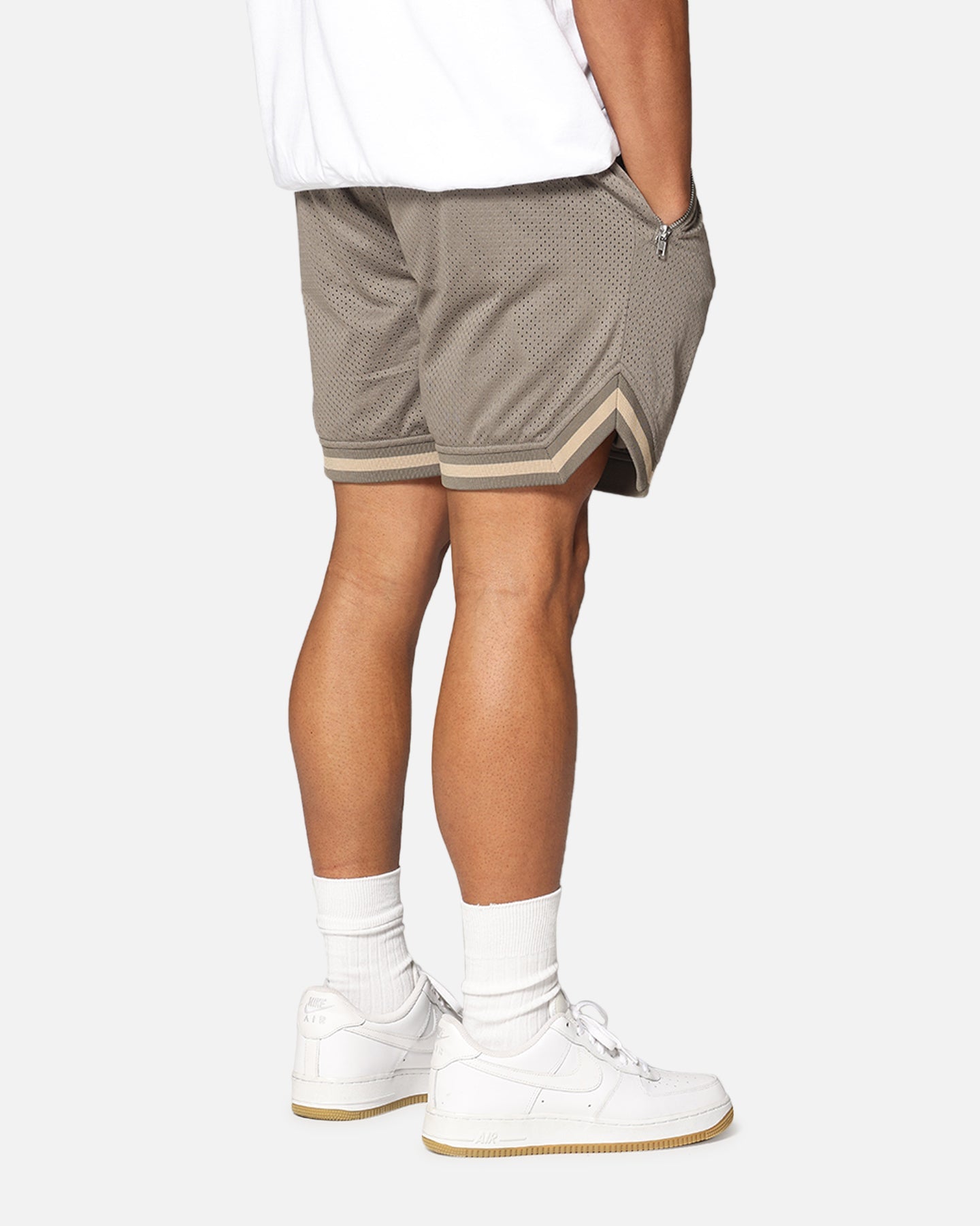 Saint Morta Envogue Allstar Basketball Shorts Dark Brown