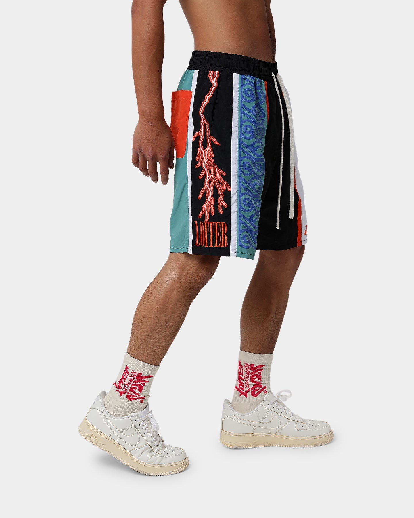 Loiter Daytona Walk Shorts Multi-Coloured