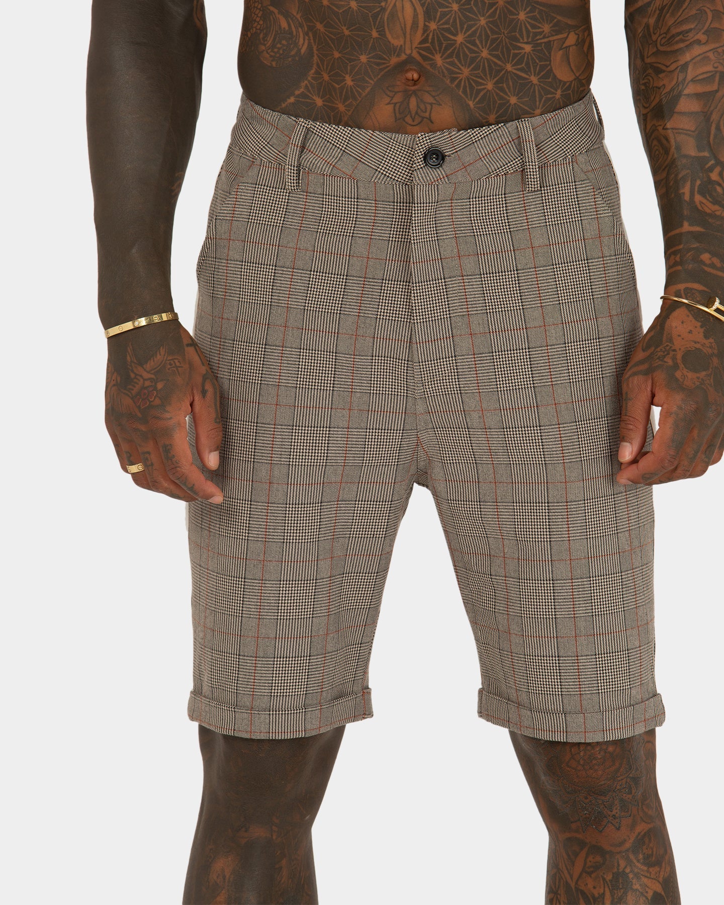 XXIII P1 Stripe Short Grey/White Stripe