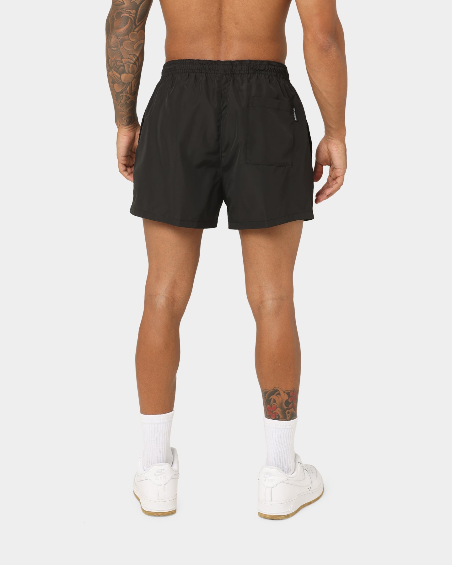 Calvin Klein CK One Drawstring Swim Shorts Black