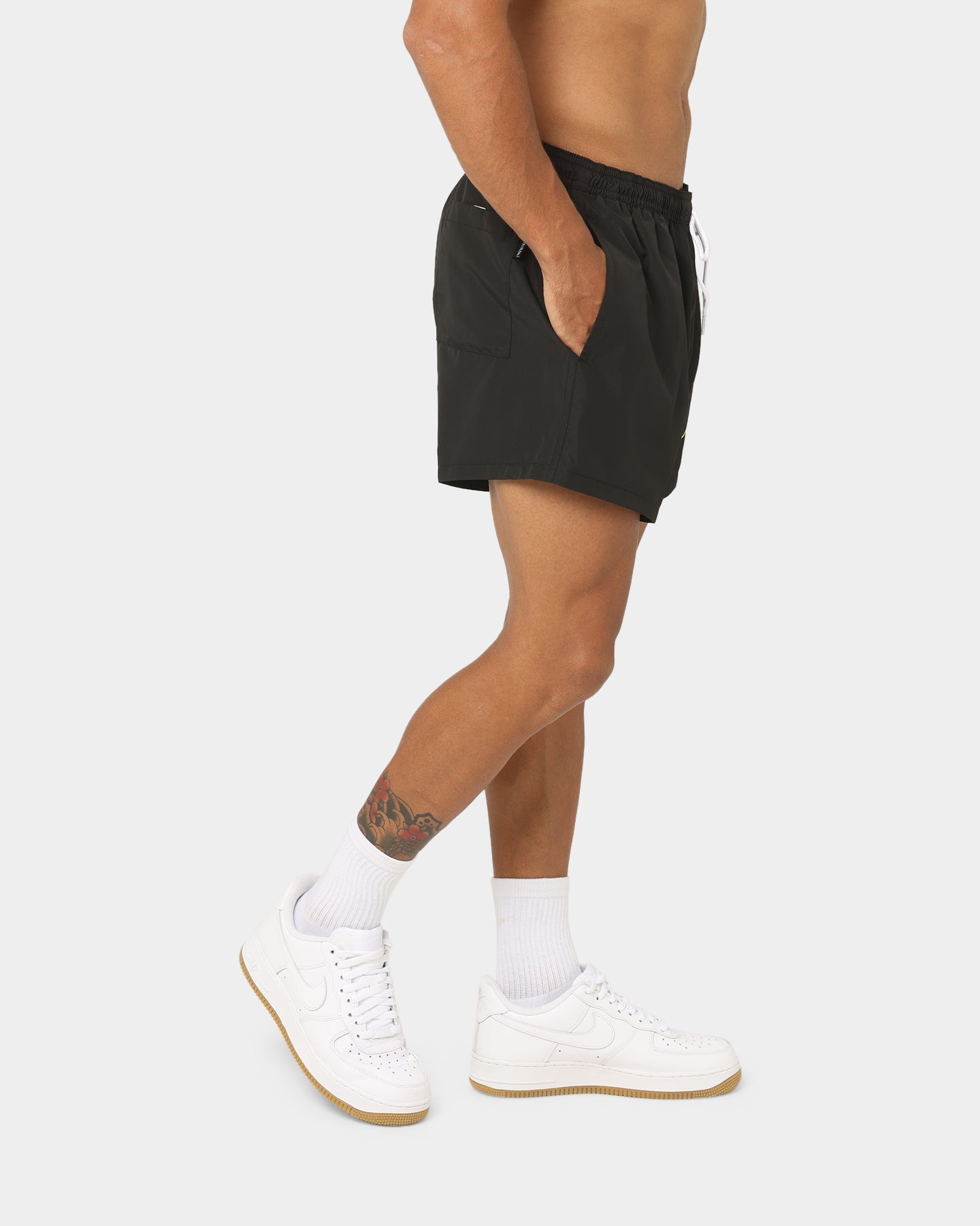 Calvin Klein CK One Drawstring Swim Shorts Black