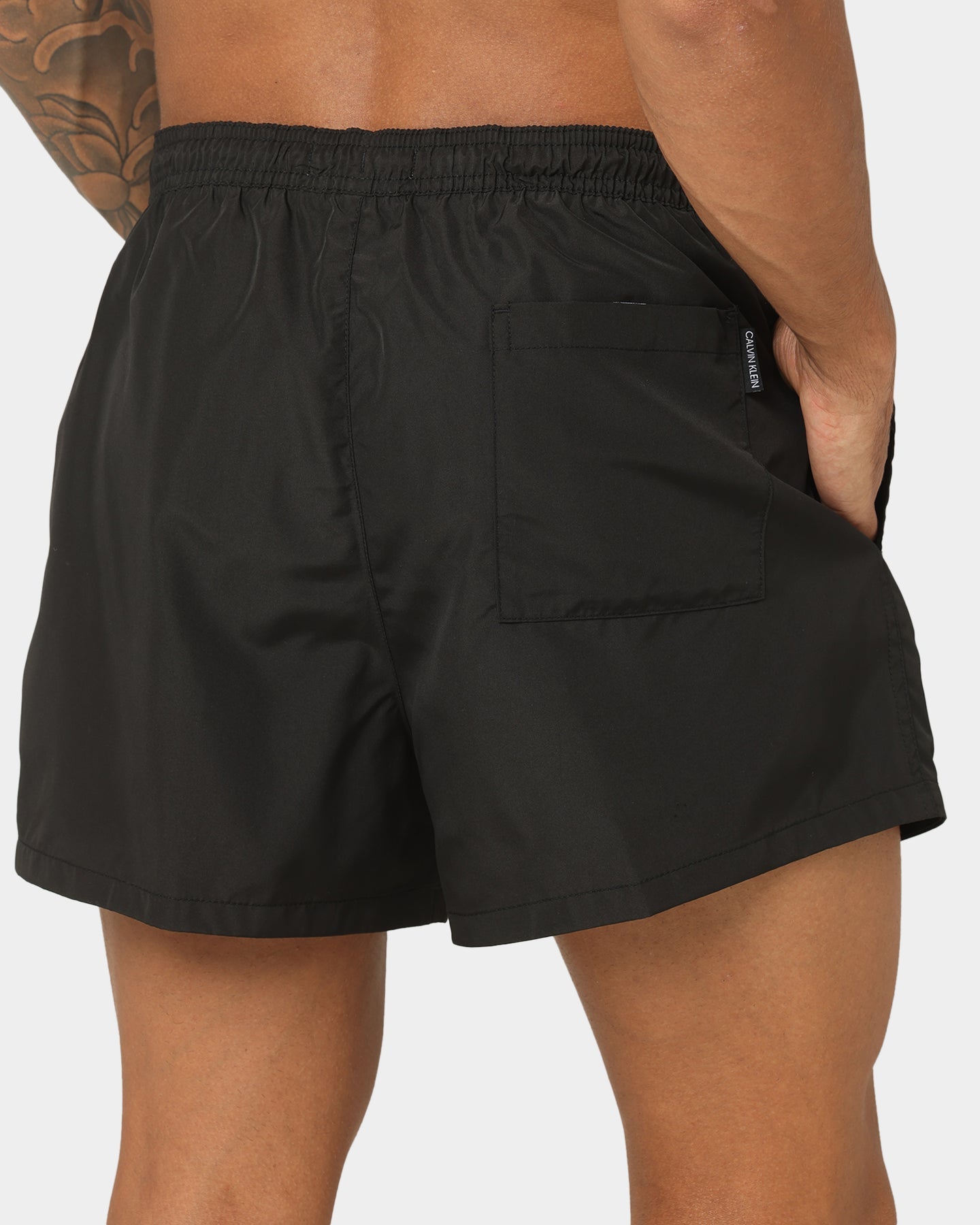 Calvin Klein CK One Drawstring Swim Shorts Black