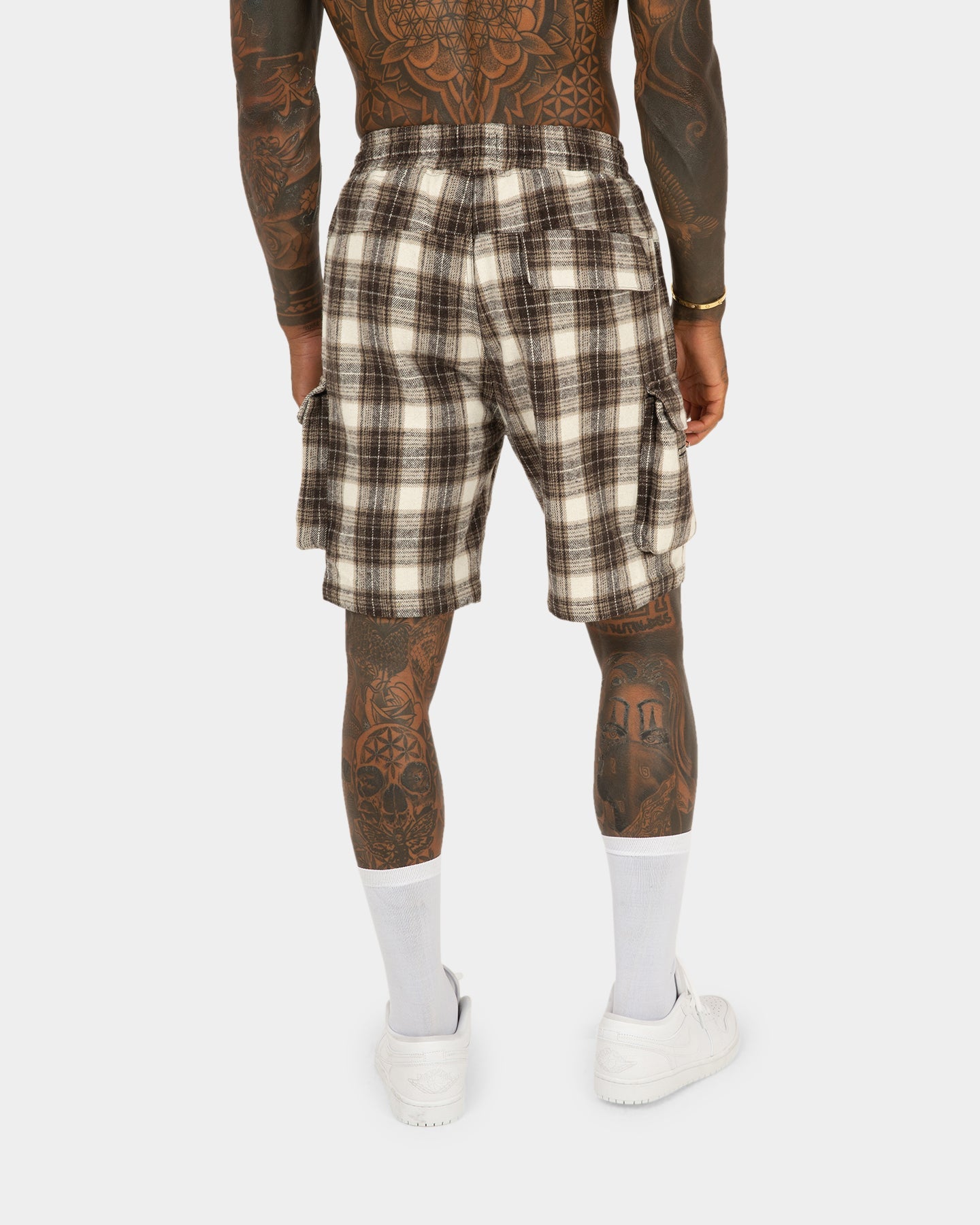 XXIII Plaid Cargo Shorts Plaid