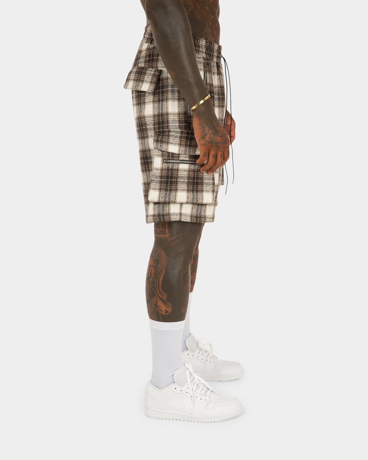 XXIII Plaid Cargo Shorts Plaid