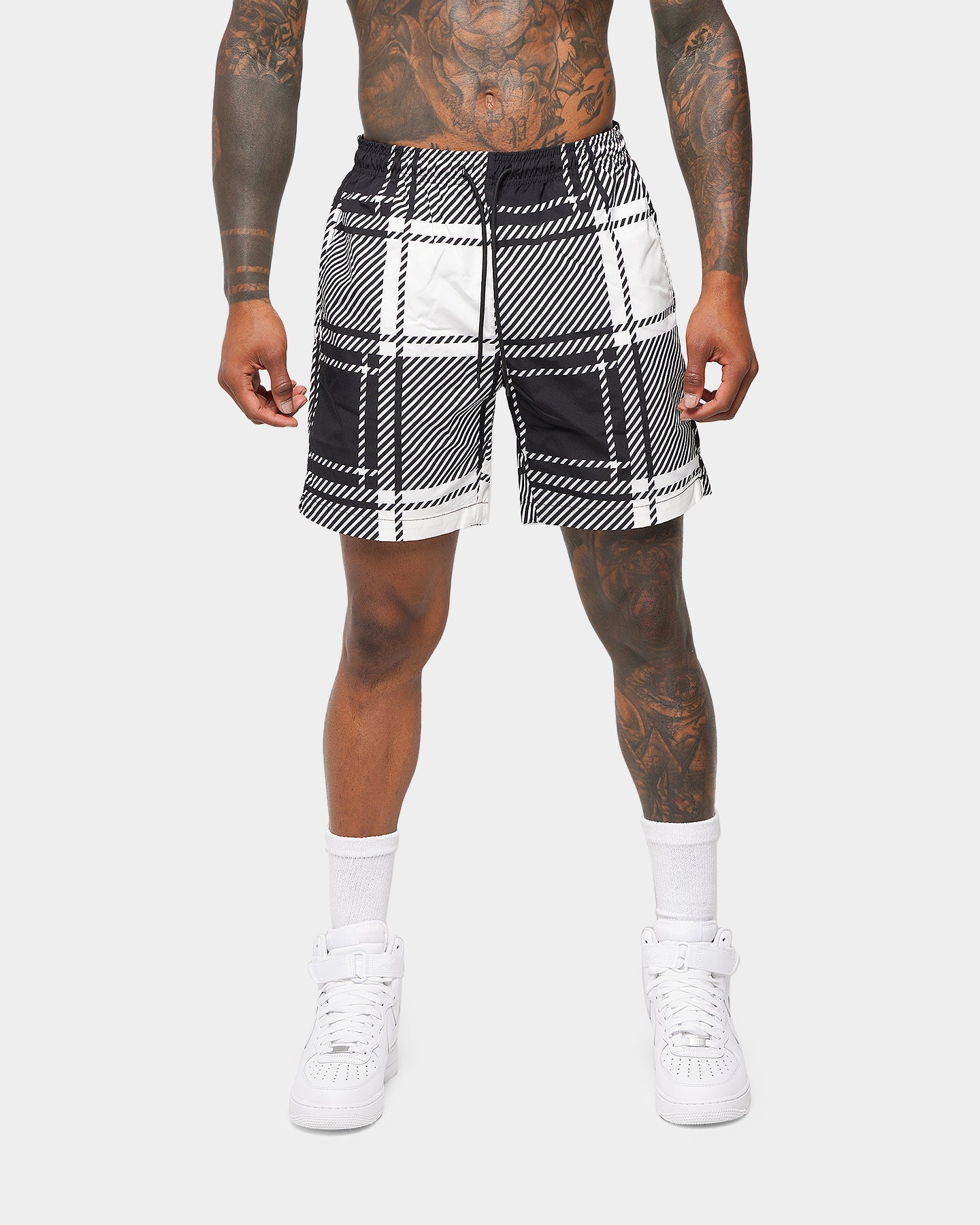 XXIII Aries Beach Shorts Black/White
