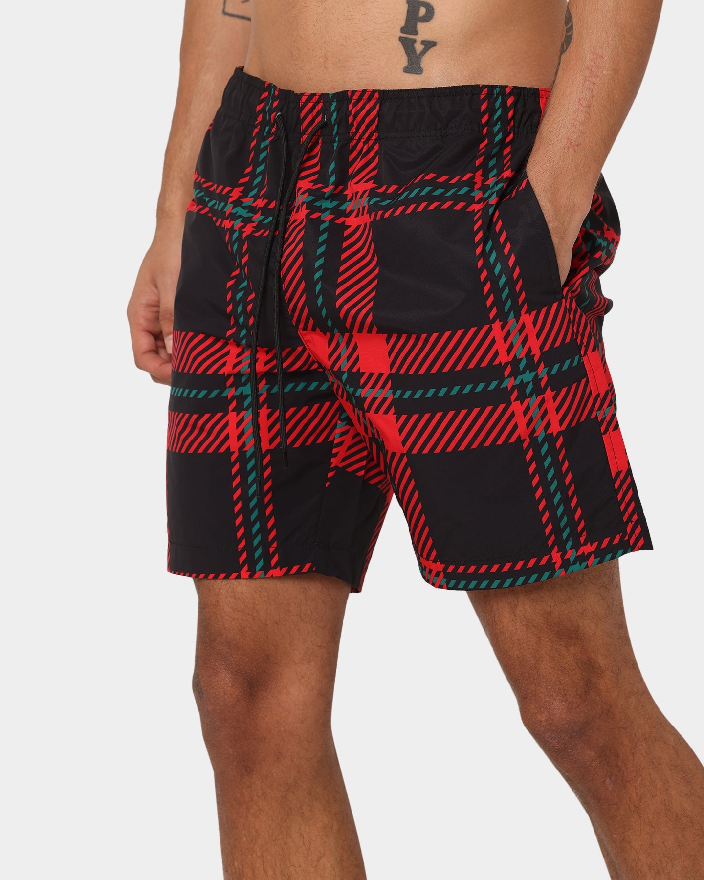 XXIII Leo Beach Shorts Red/Black