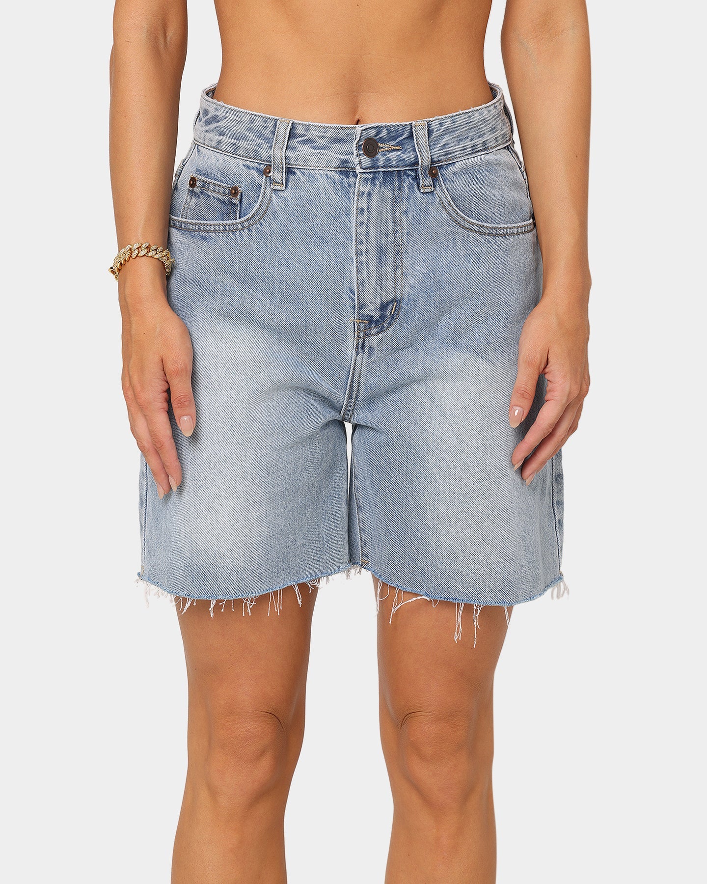 XXIII Women's Negasi Denim Shorts Blue