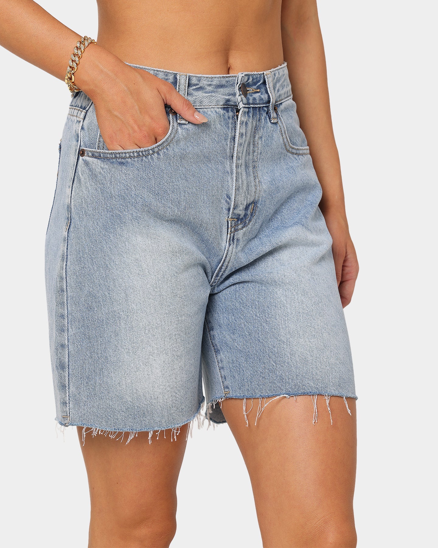 XXIII Women's Negasi Denim Shorts Blue