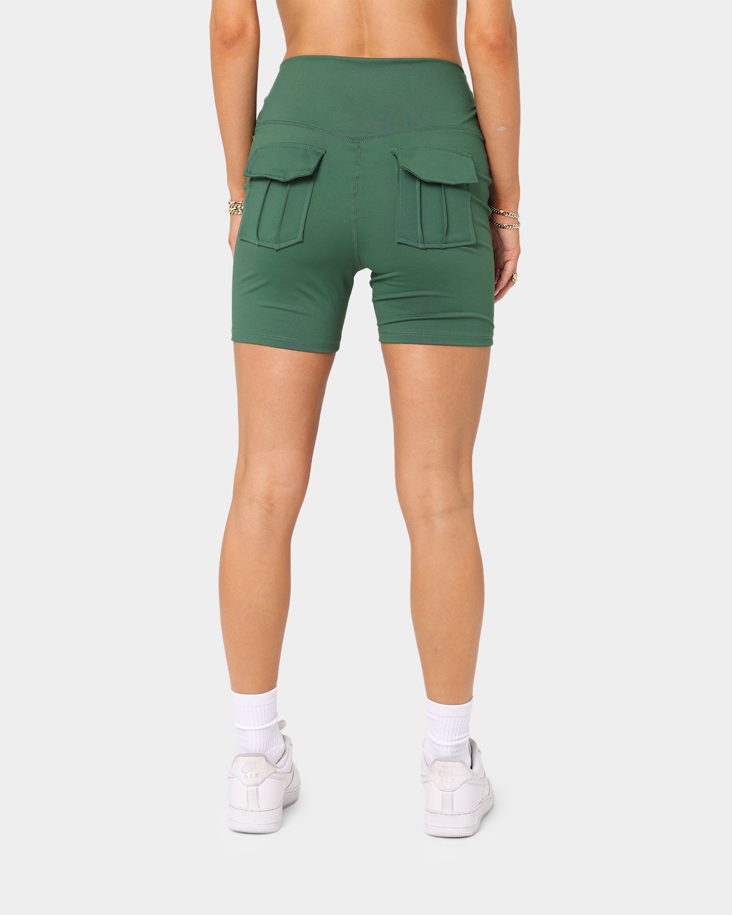 XXIII Women's Smoke Pocket Bike Shorts Forest Green