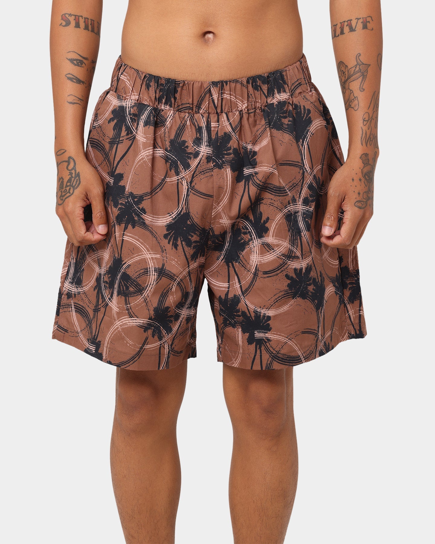 XXIII Dex Party Shorts Brown