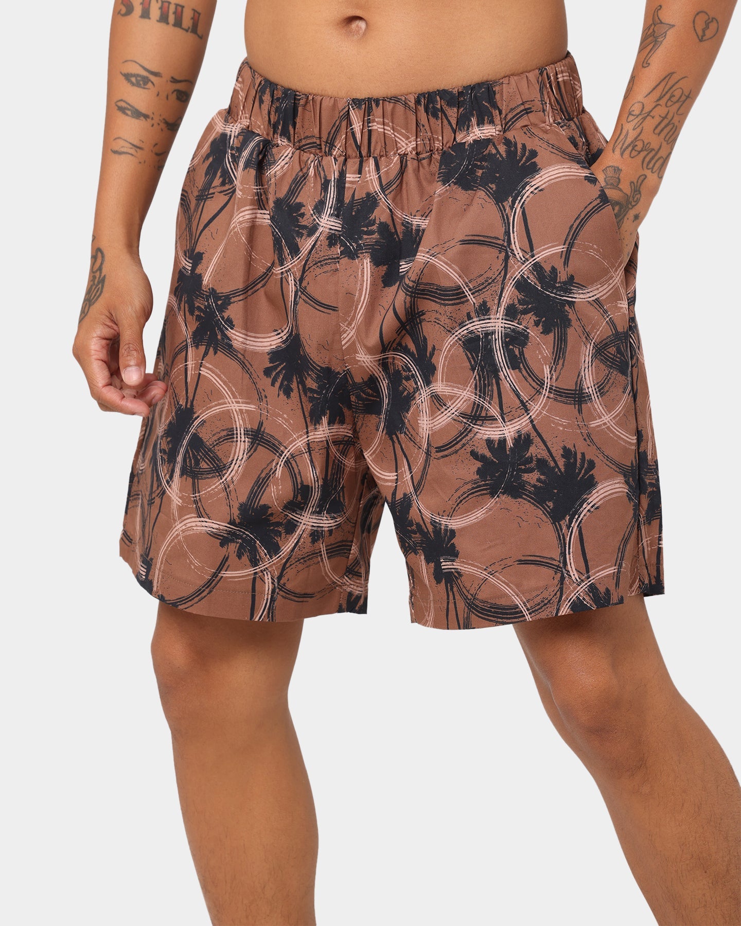 XXIII Dex Party Shorts Brown