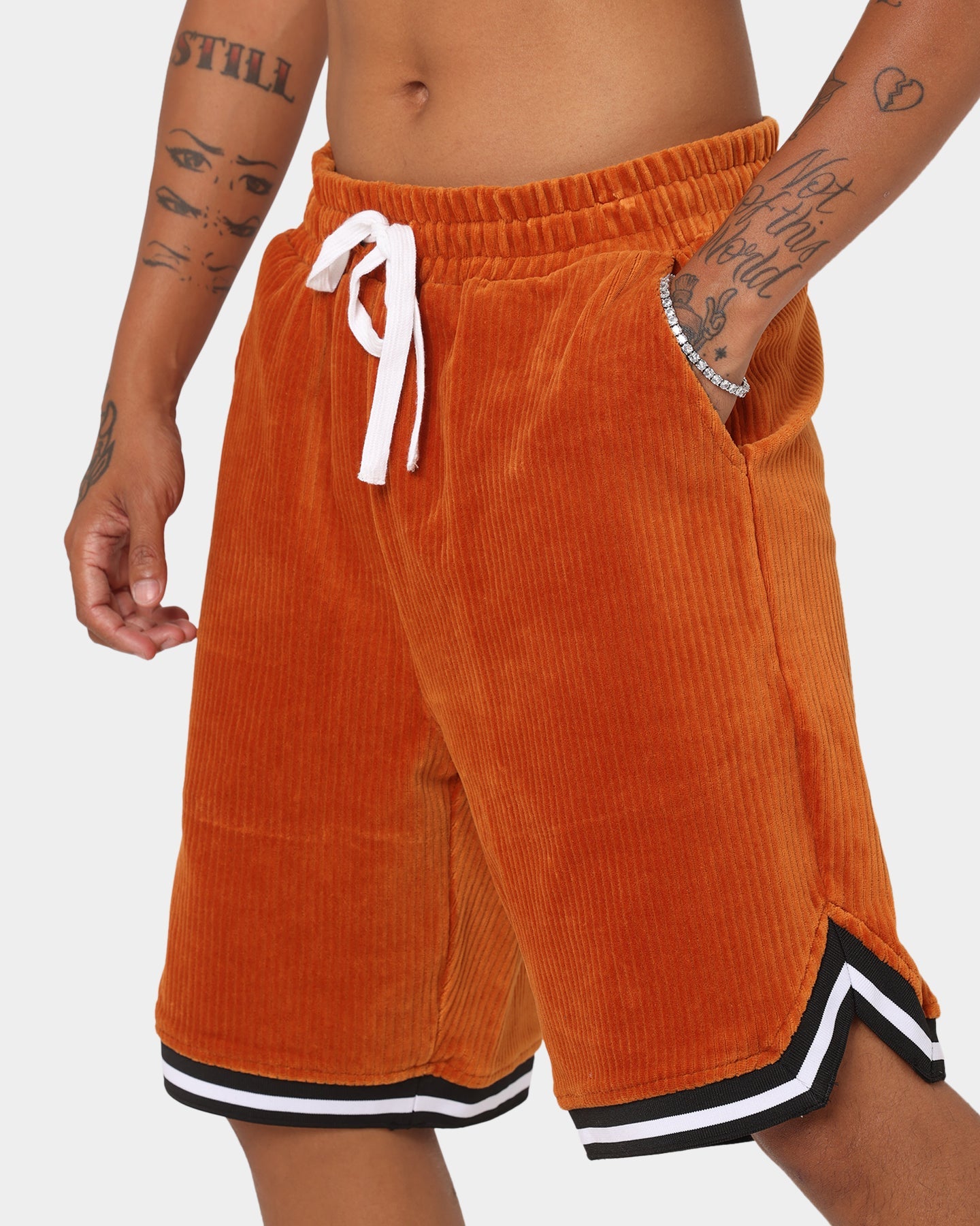 XXIII Anders Cord Shorts Brown