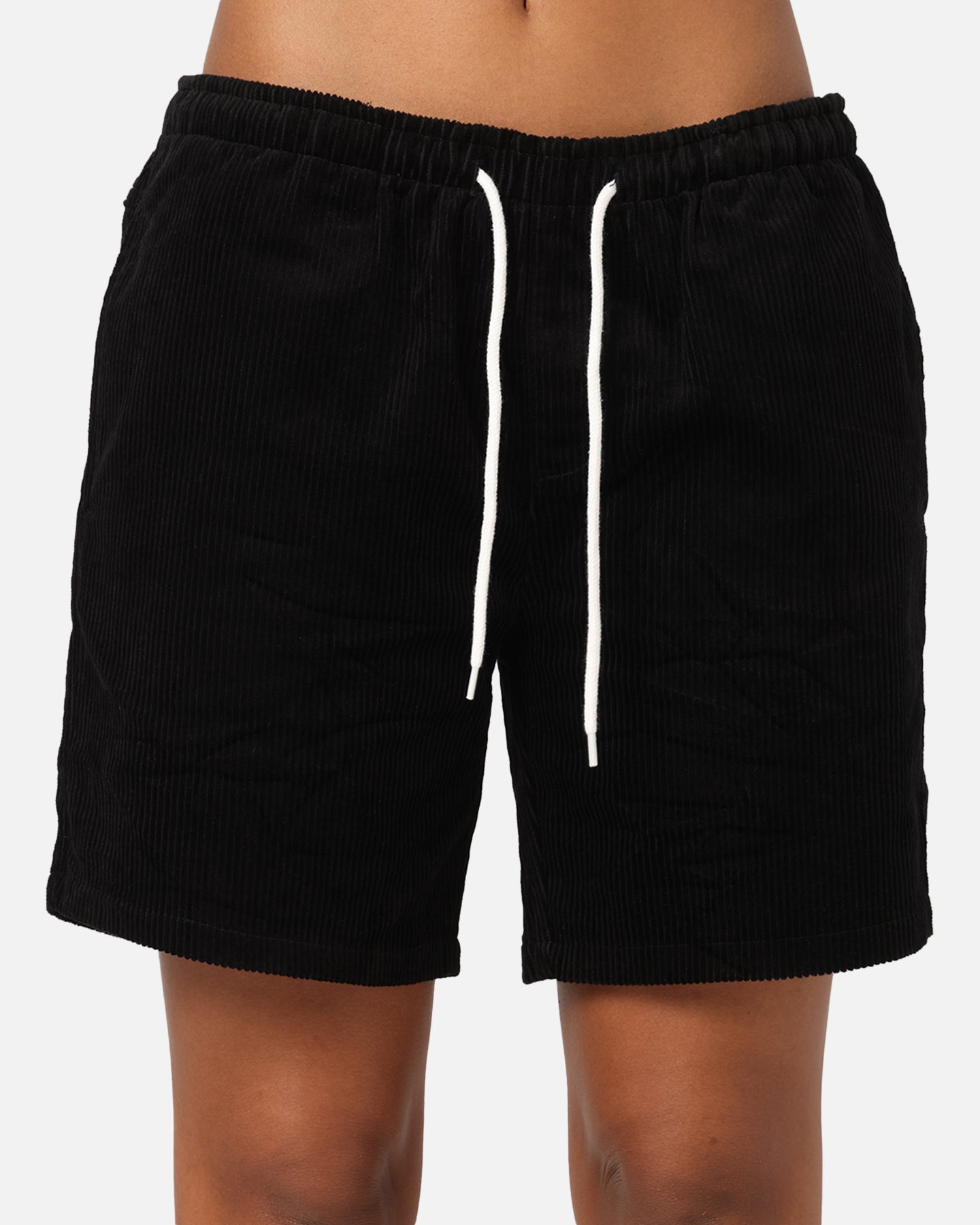 XXIII Riven Cord Shorts Black