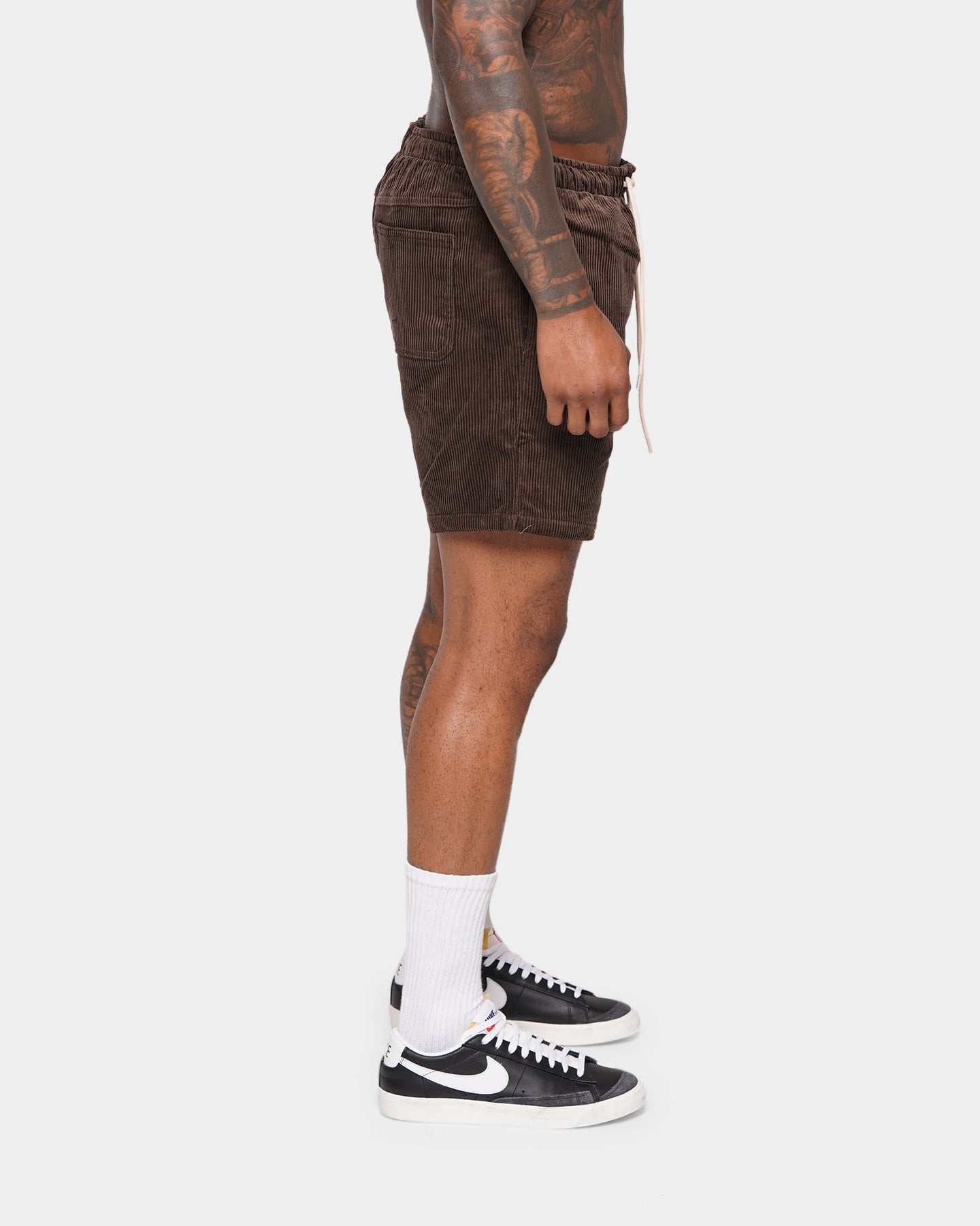 XXIII Riven Cord Shorts Tan