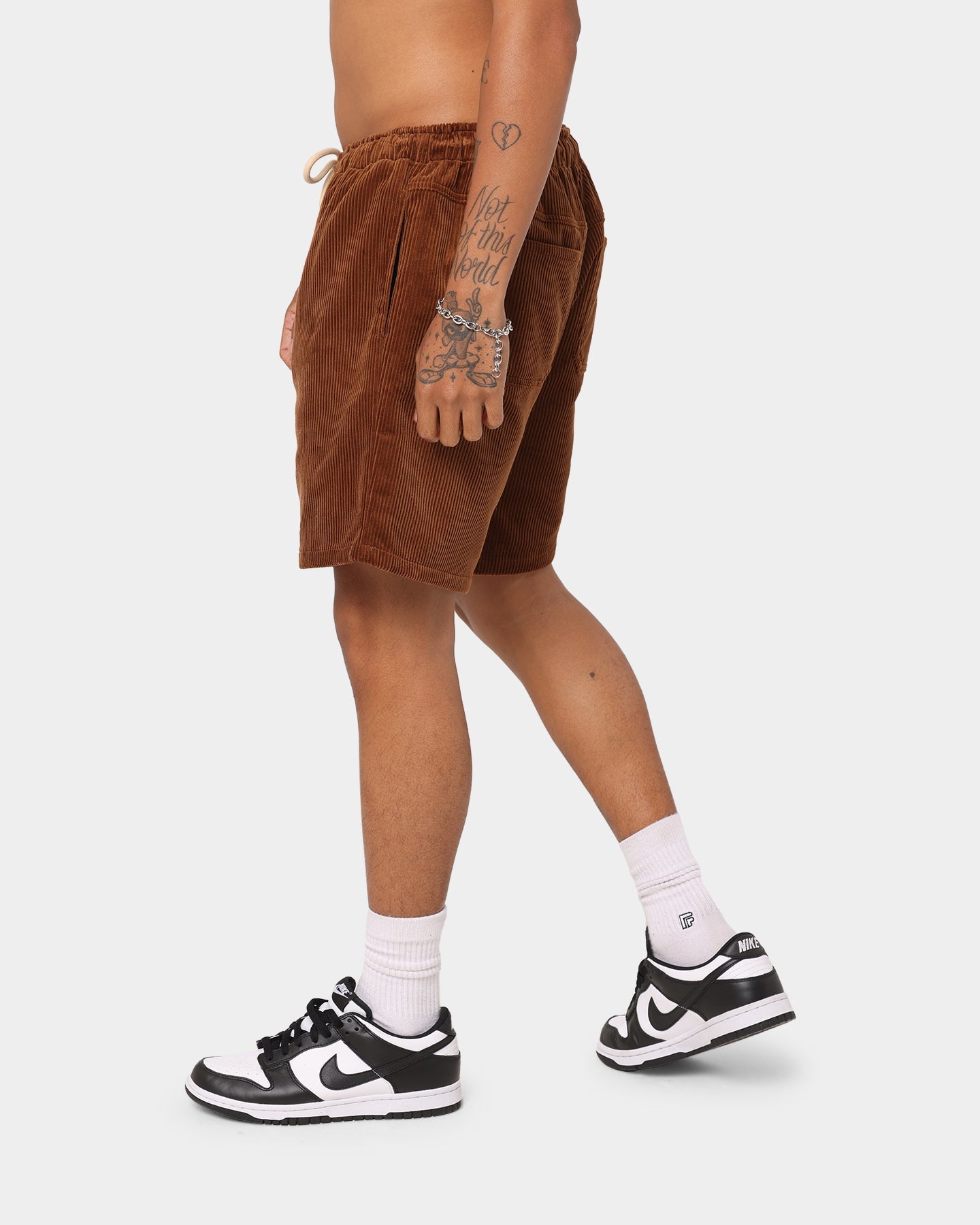 XXIII Riven Cord Shorts Brown