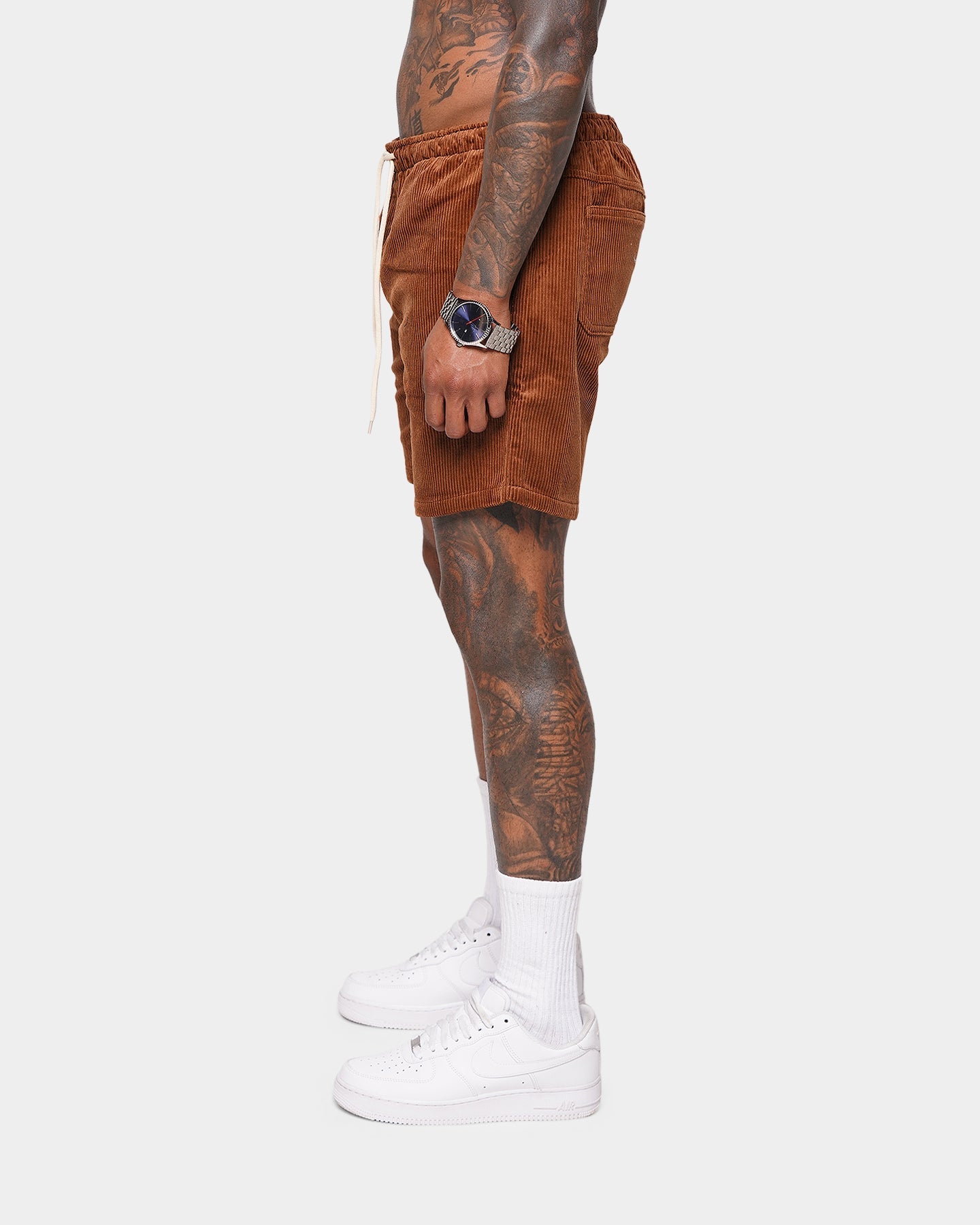 XXIII Riven Cord Shorts Brown