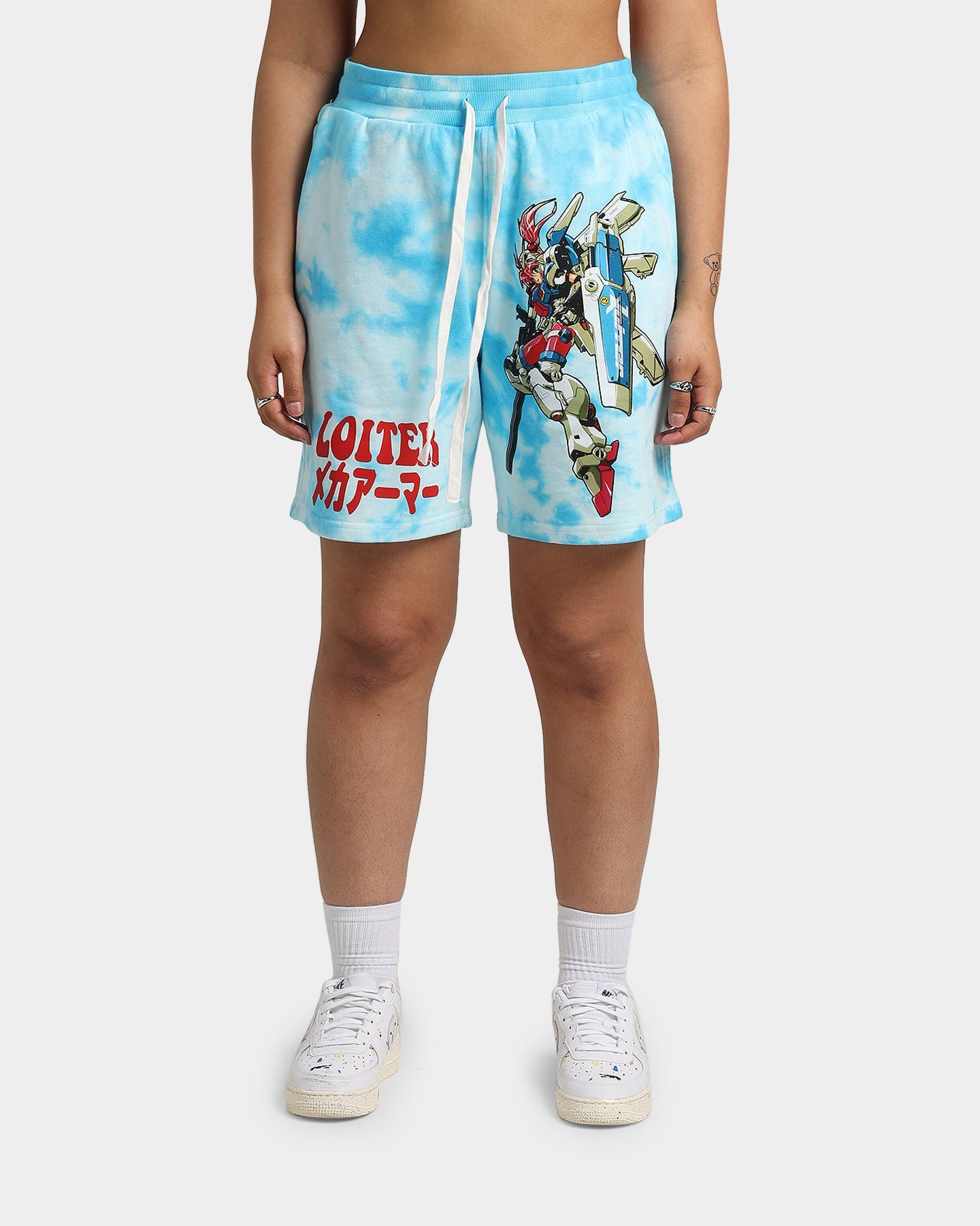 Loiter Eternal Tie Dye Shorts Blue
