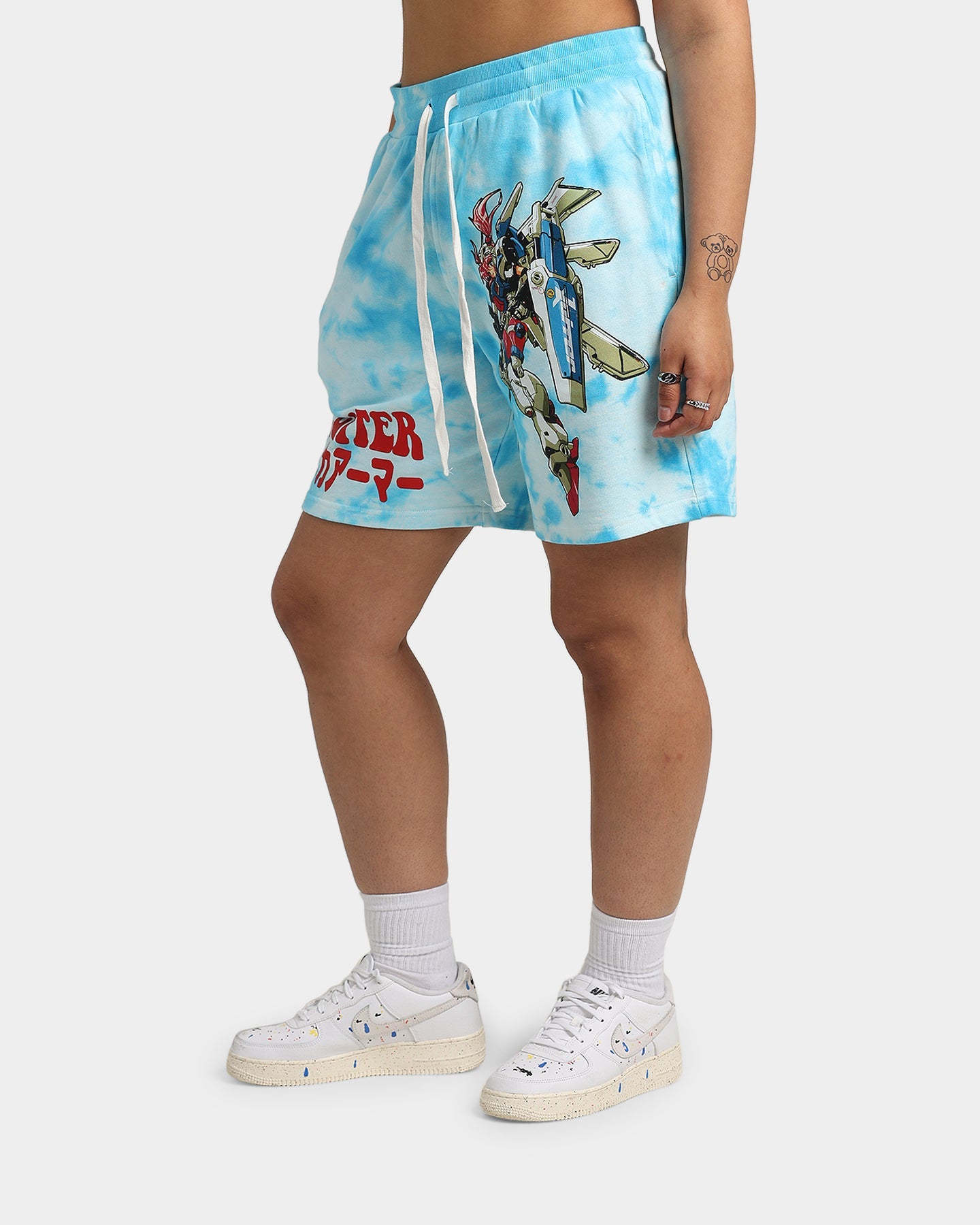 Loiter Eternal Tie Dye Shorts Blue