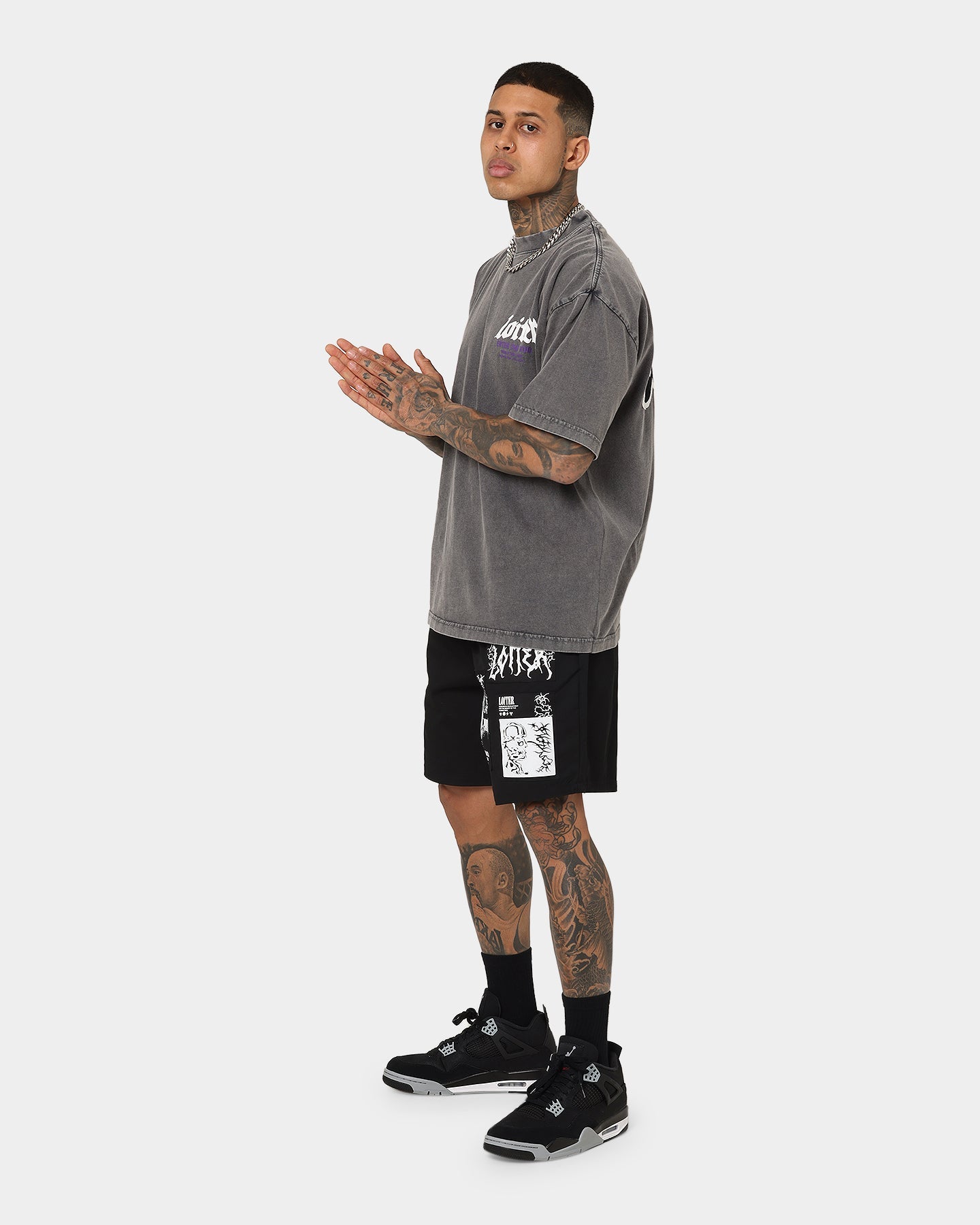 Loiter Nightcrawler Walk Shorts Black