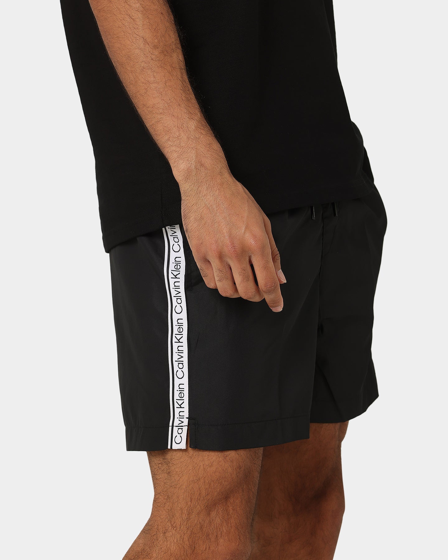 Calvin Klein Medium Drawstring Shorts Pvh Black