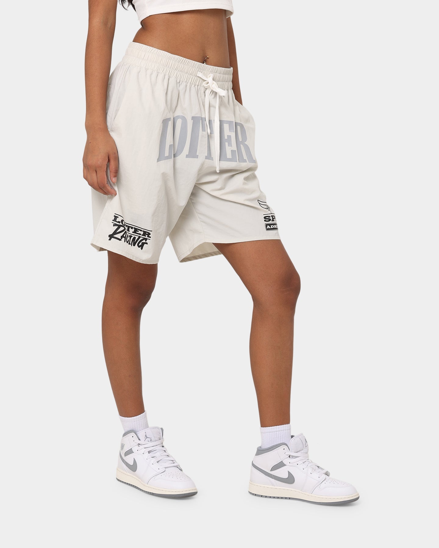 Loiter Roadrunner Beach Shorts Ecru