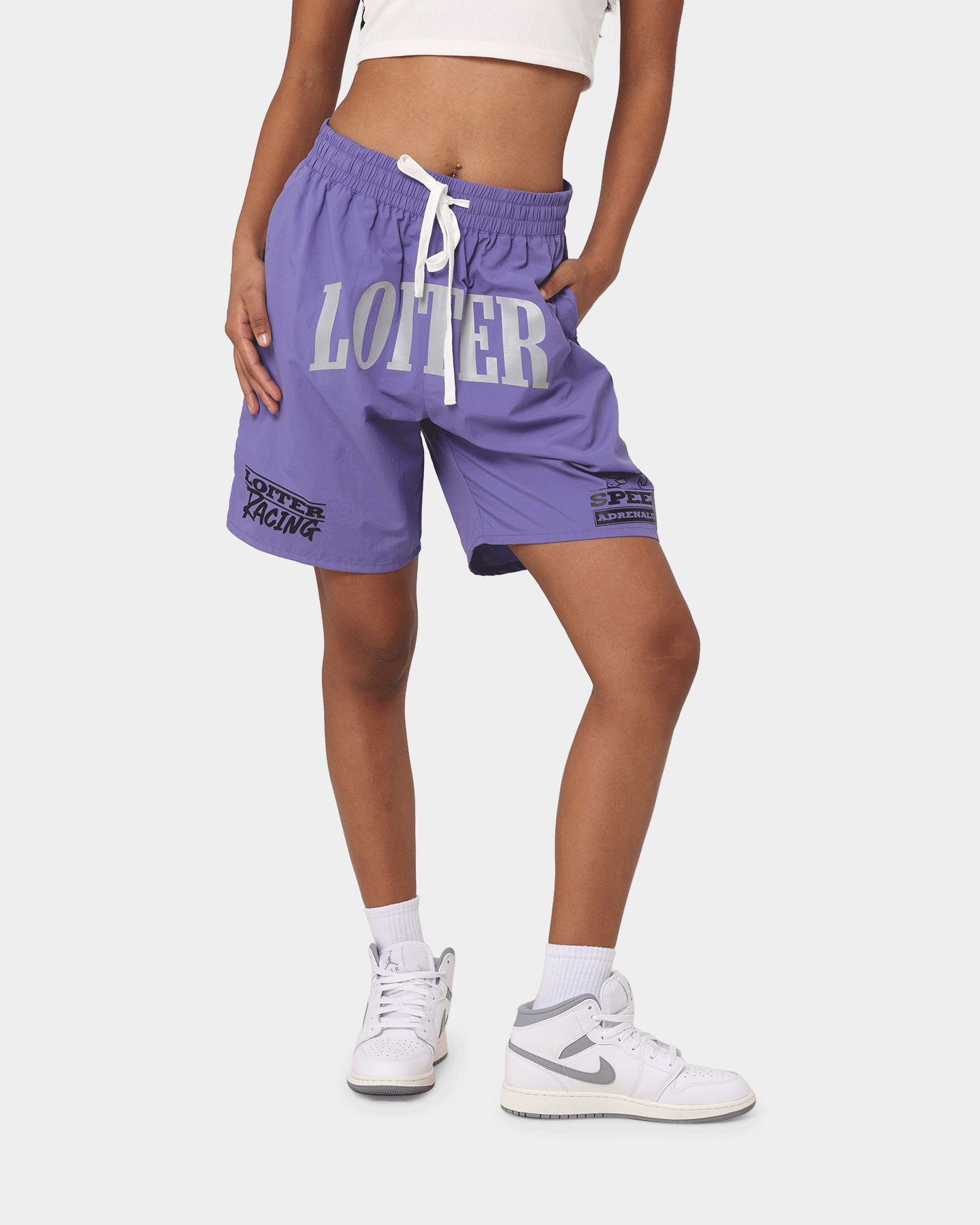 Loiter Roadrunner Beach Shorts Purple
